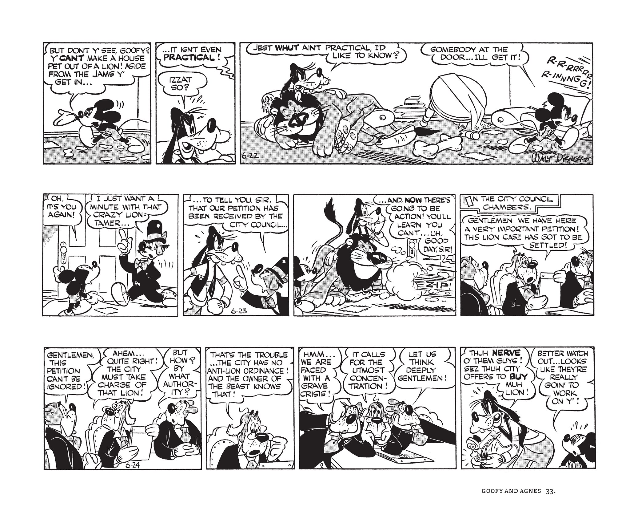 Read online Walt Disney's Mickey Mouse by Floyd Gottfredson comic -  Issue # TPB 7 (Part 1) - 33