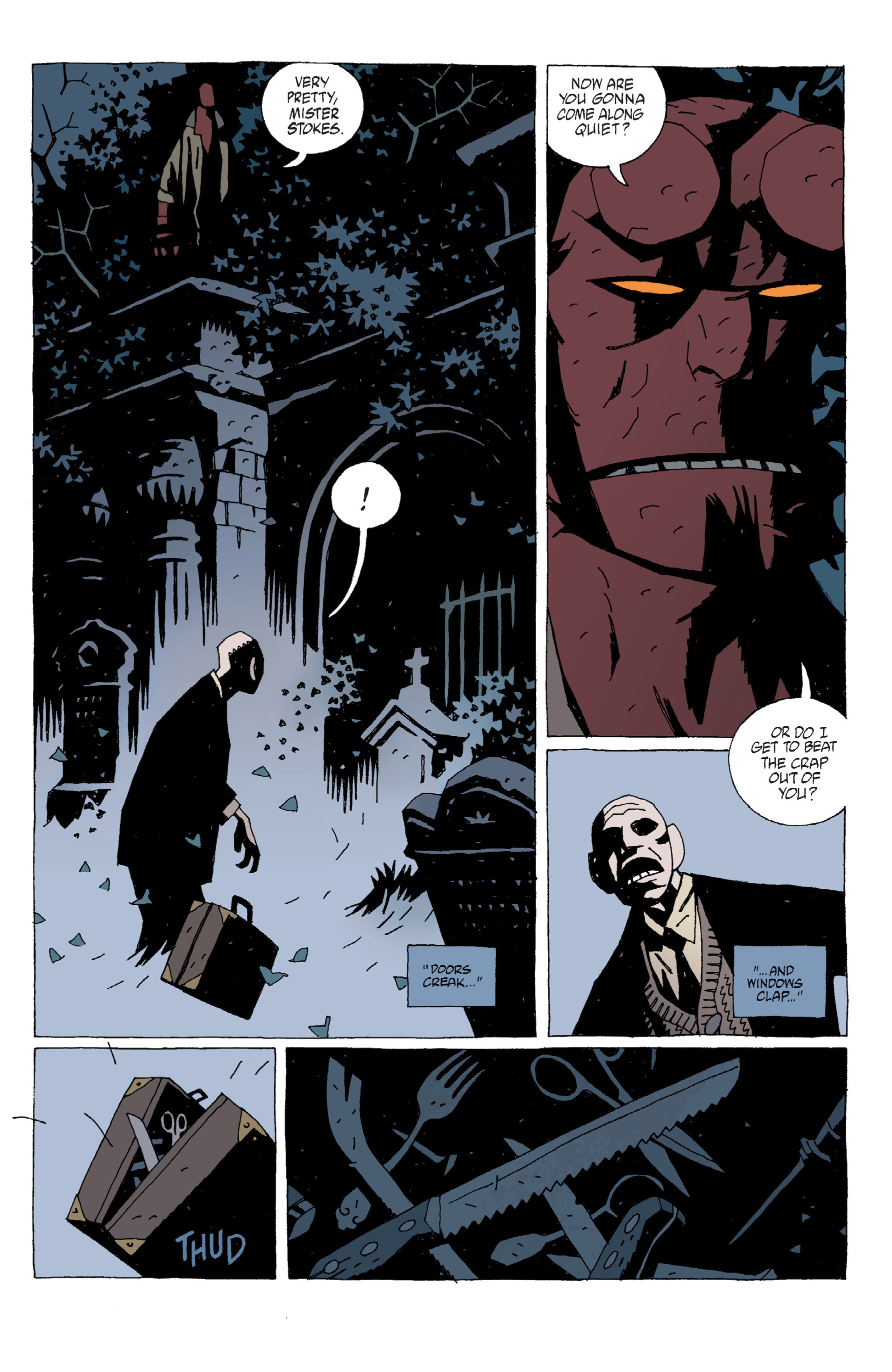 Read online Hellboy comic -  Issue #7 - 74