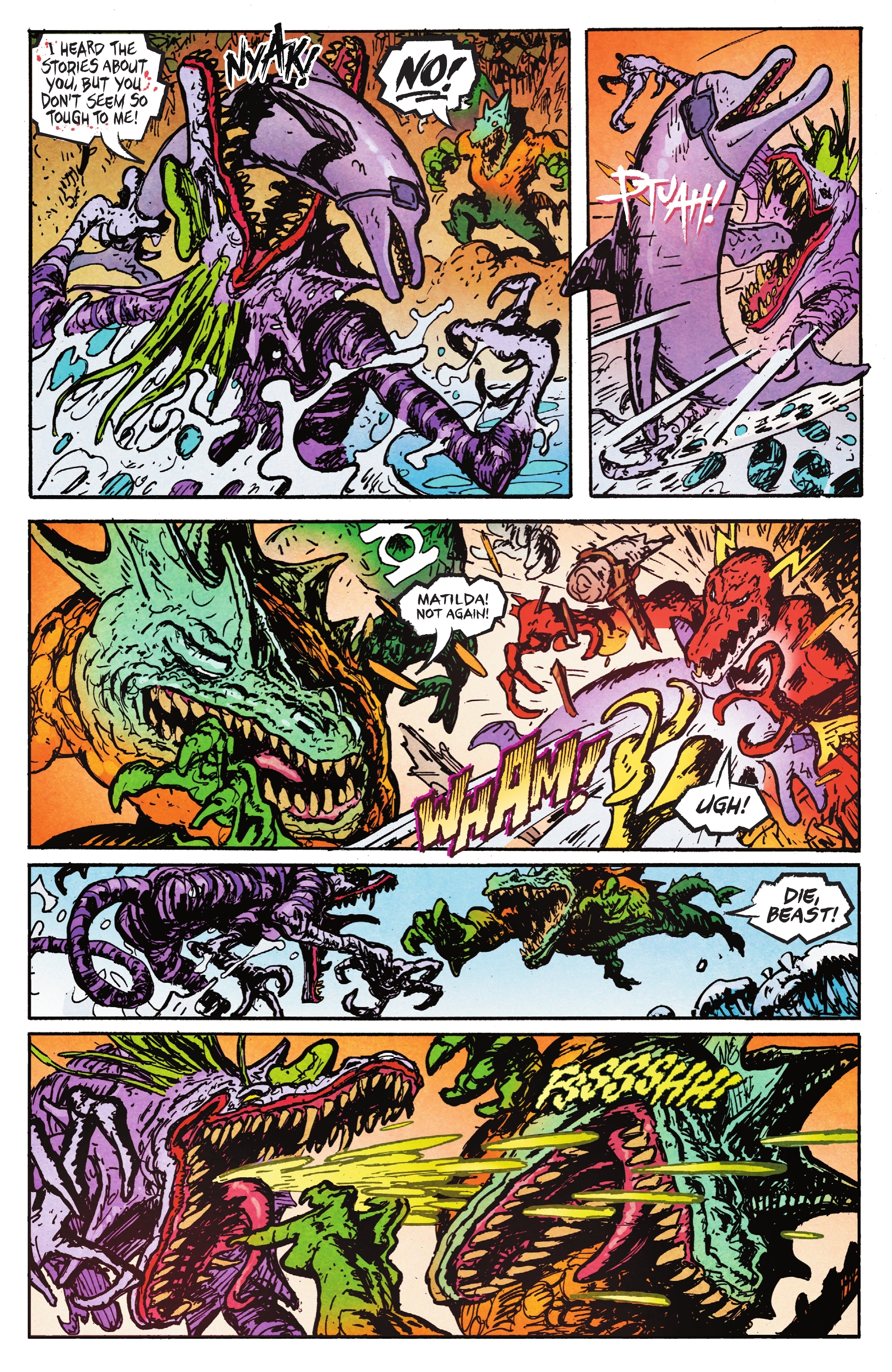 Read online The Jurassic League comic -  Issue #3 - 5