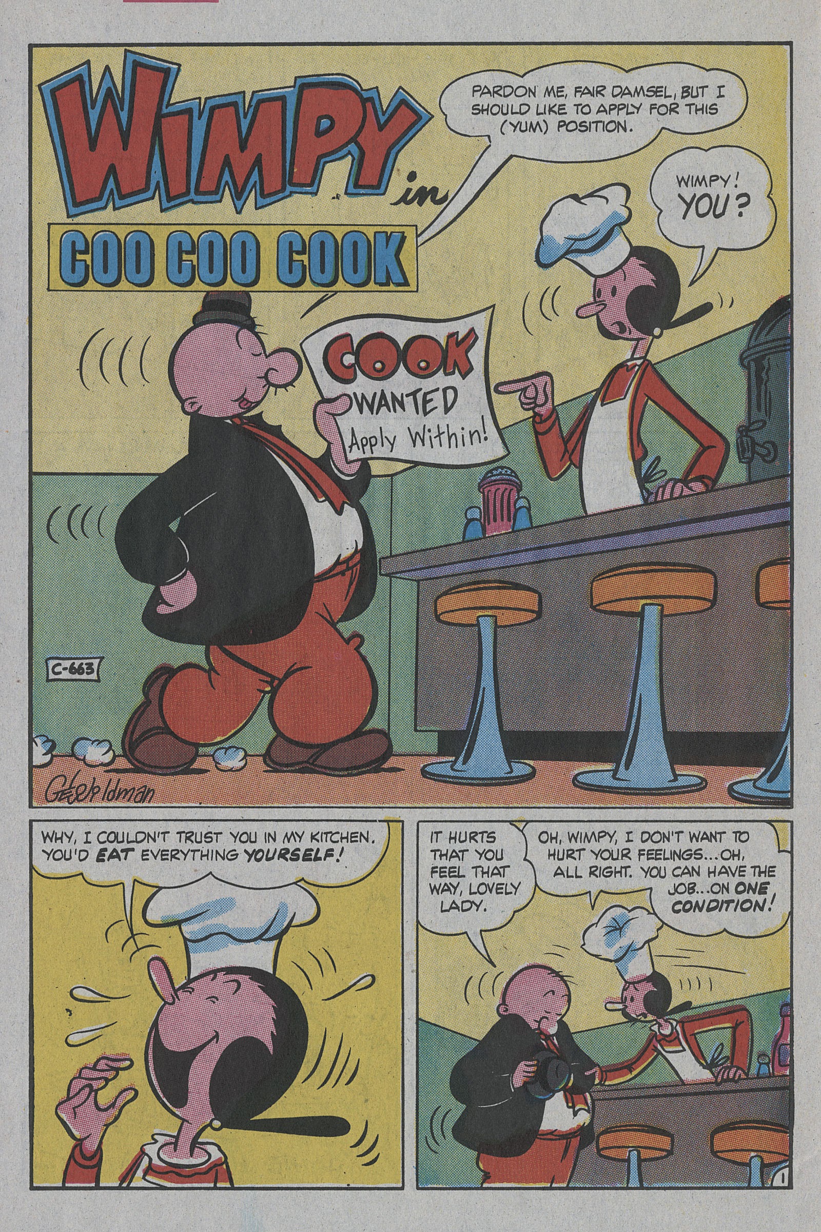 Read online Popeye (1993) comic -  Issue #4 - 30