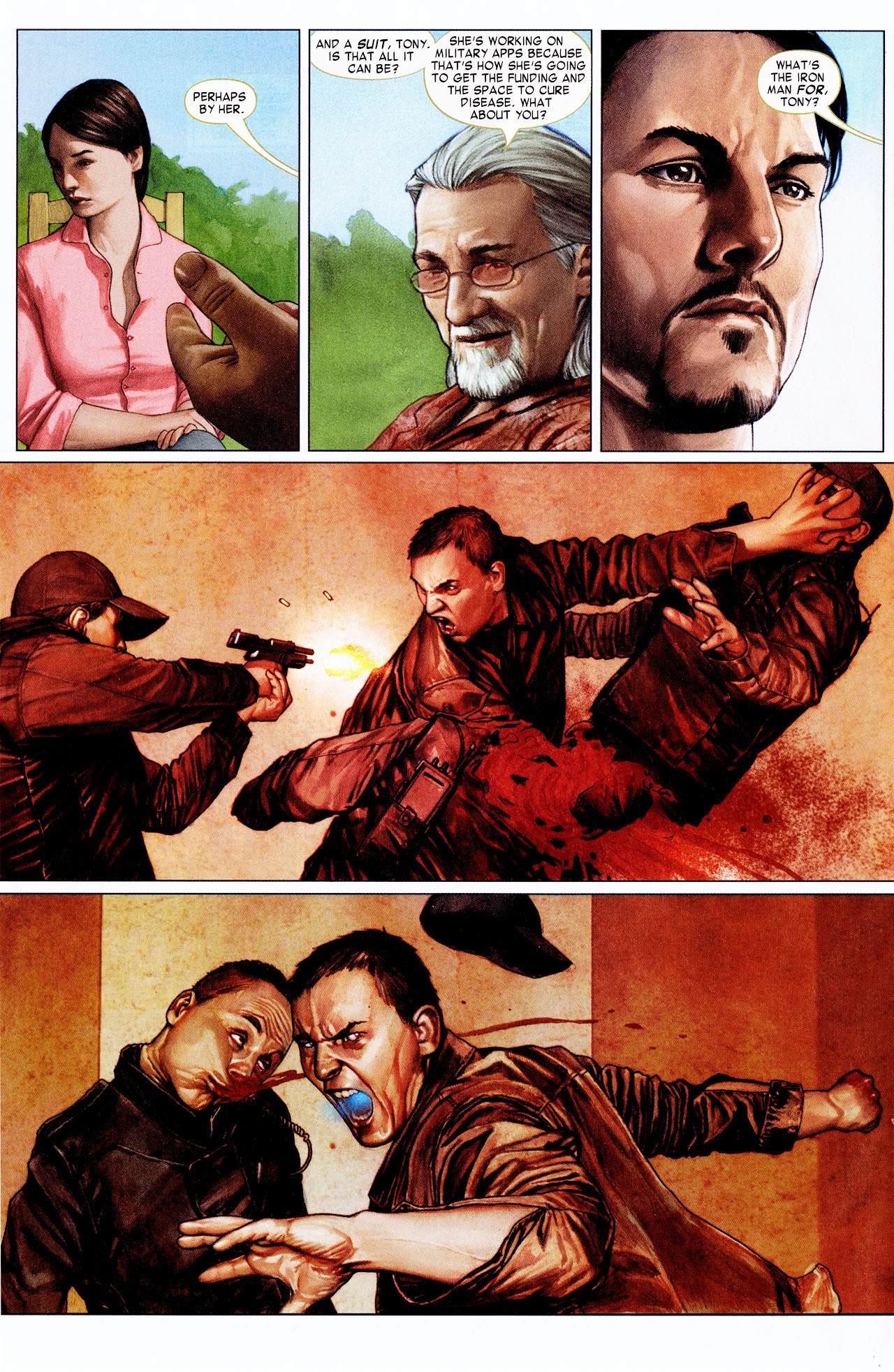 Read online Iron Man: Extremis Director's Cut comic -  Issue #2 - 18