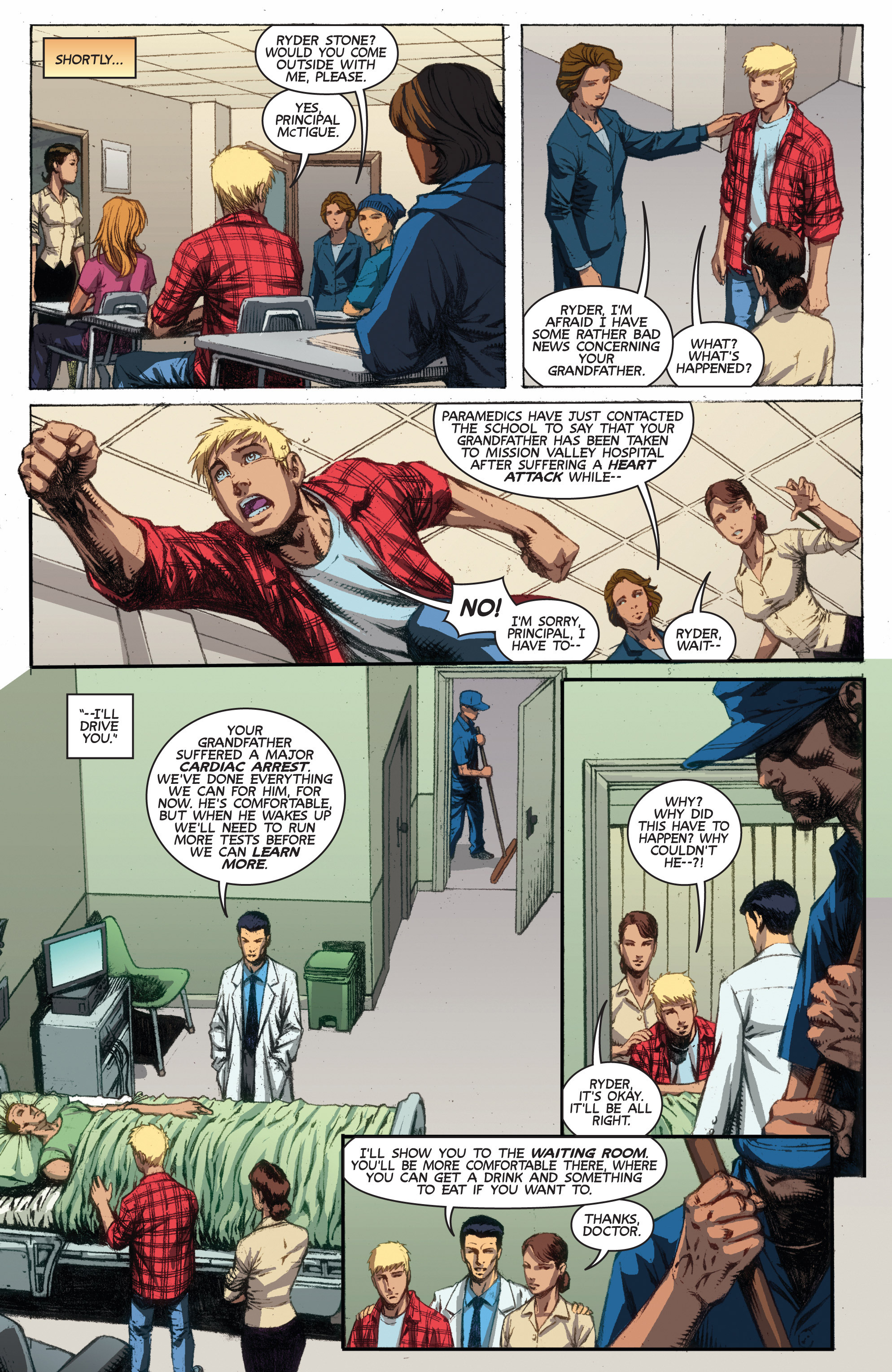 Read online Cage Hero comic -  Issue #1 - 20