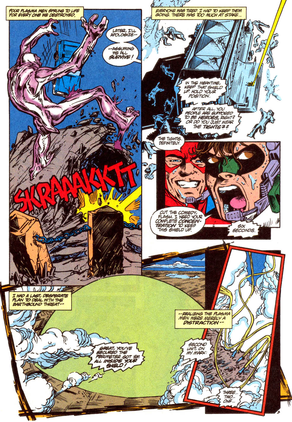 Read online Justice League America comic -  Issue #92 - 4