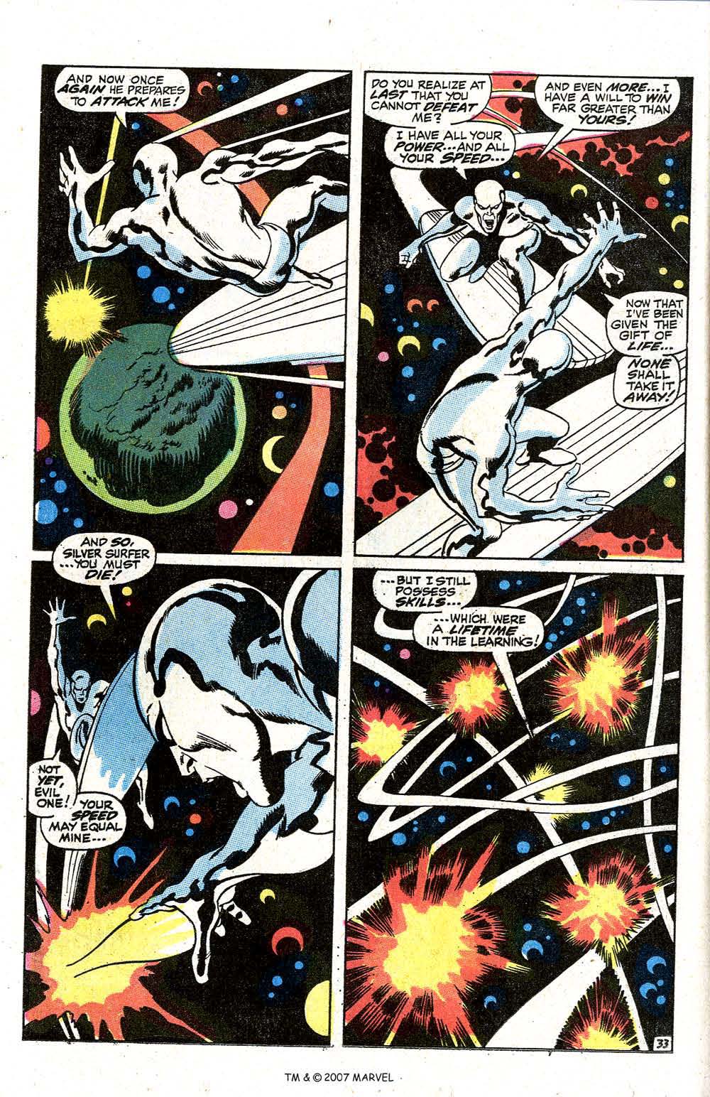 Read online Silver Surfer (1968) comic -  Issue #7 - 40