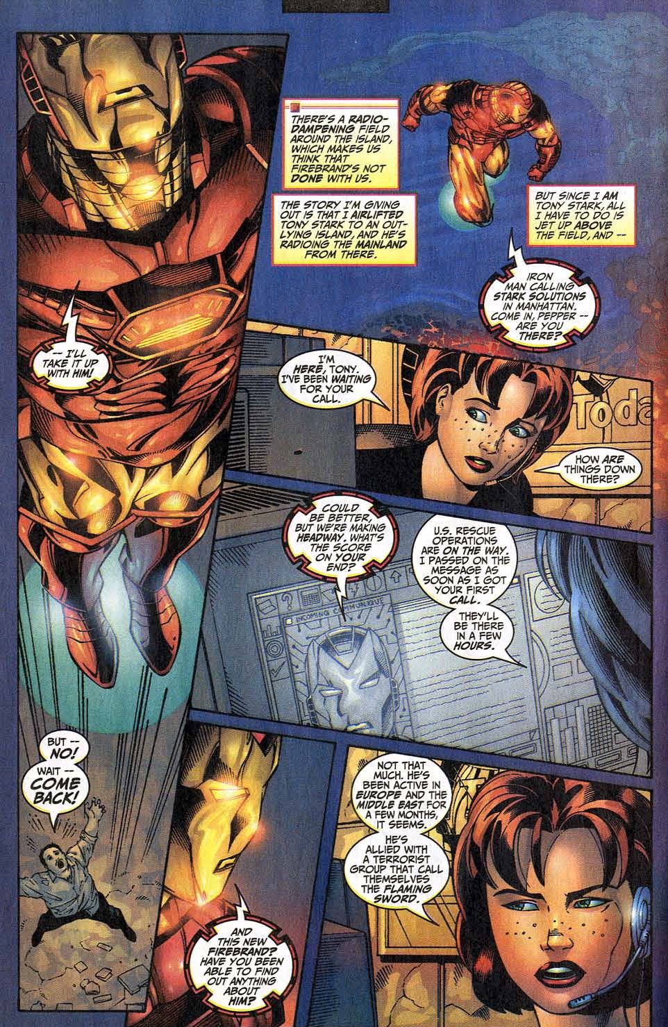 Read online Iron Man (1998) comic -  Issue #5 - 7