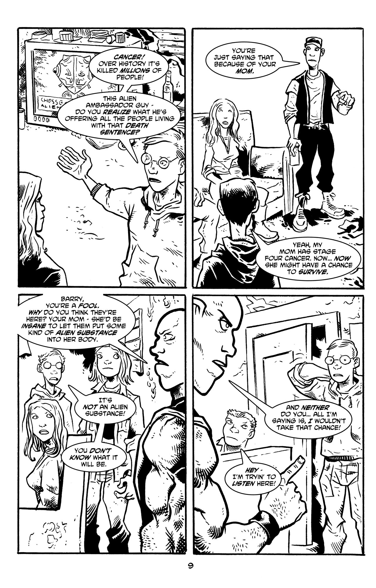 Read online Michelangelo The Third Kind comic -  Issue #1 - 11