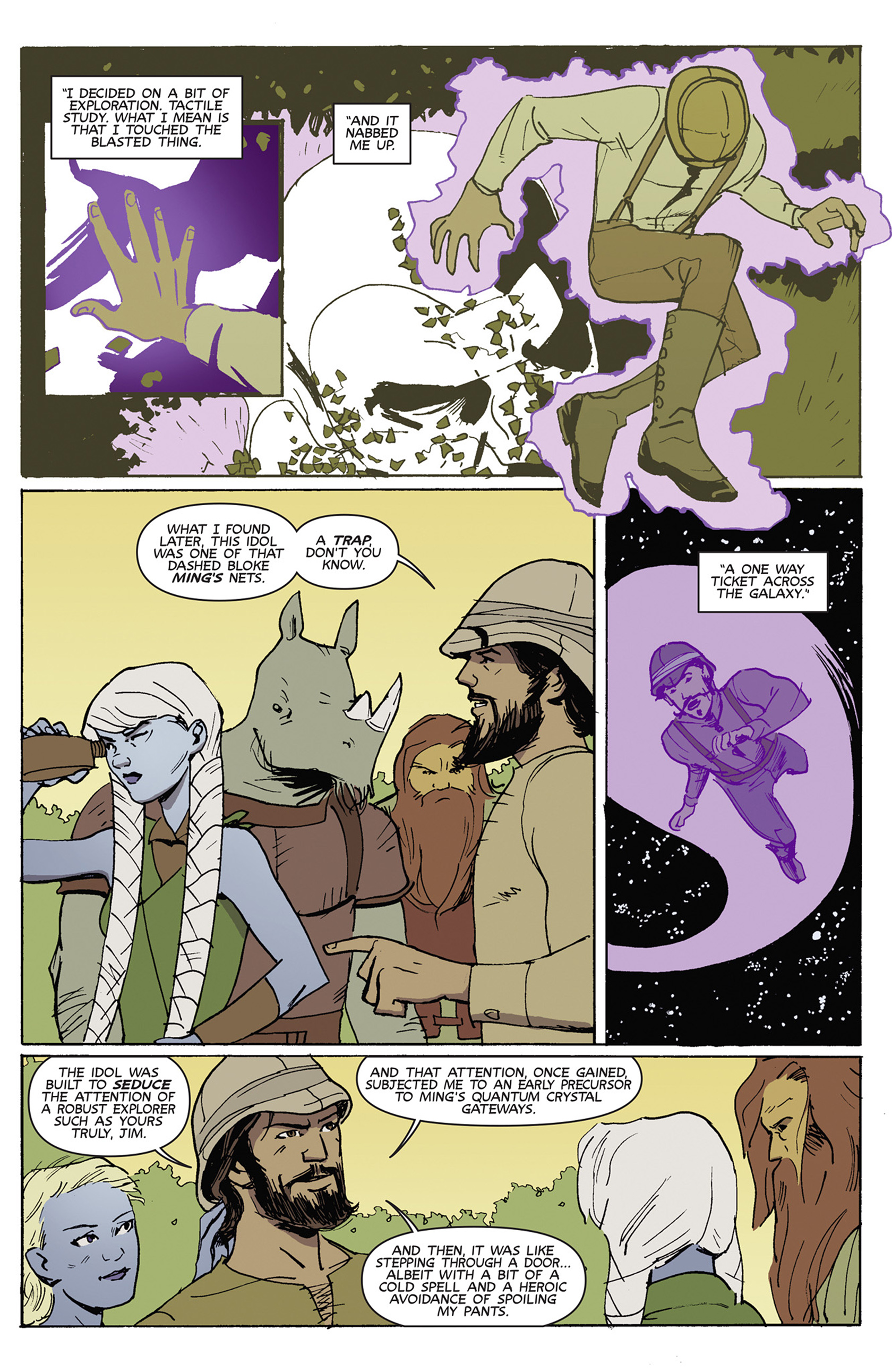 Read online King: Jungle Jim comic -  Issue #2 - 8