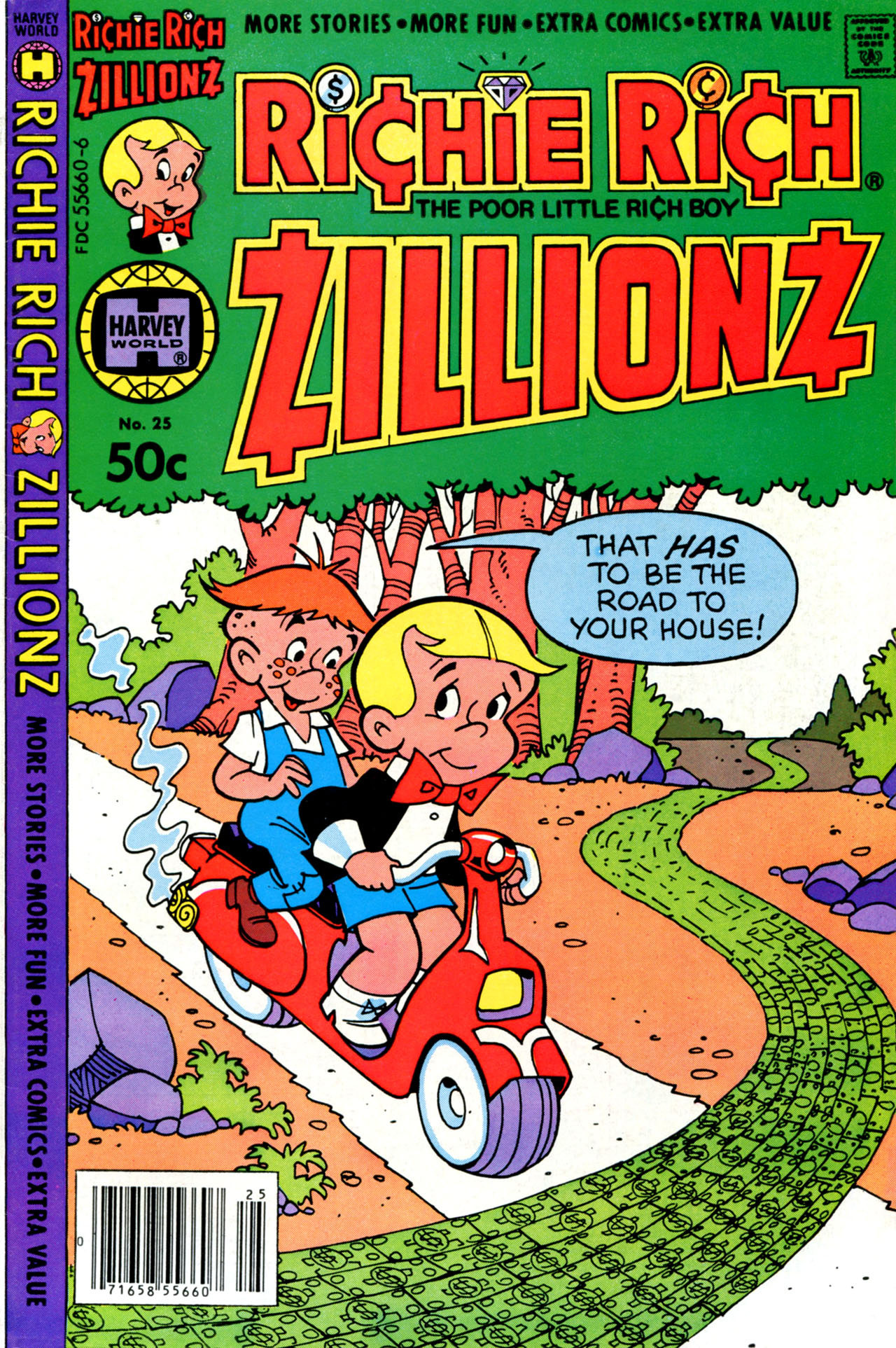 Read online Richie Rich Zillionz comic -  Issue #25 - 1