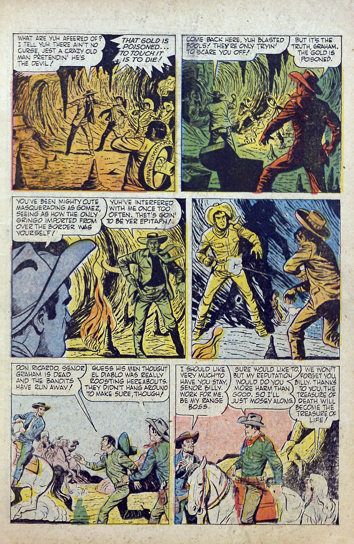 Read online Billy the Kid Adventure Magazine comic -  Issue #11 - 11