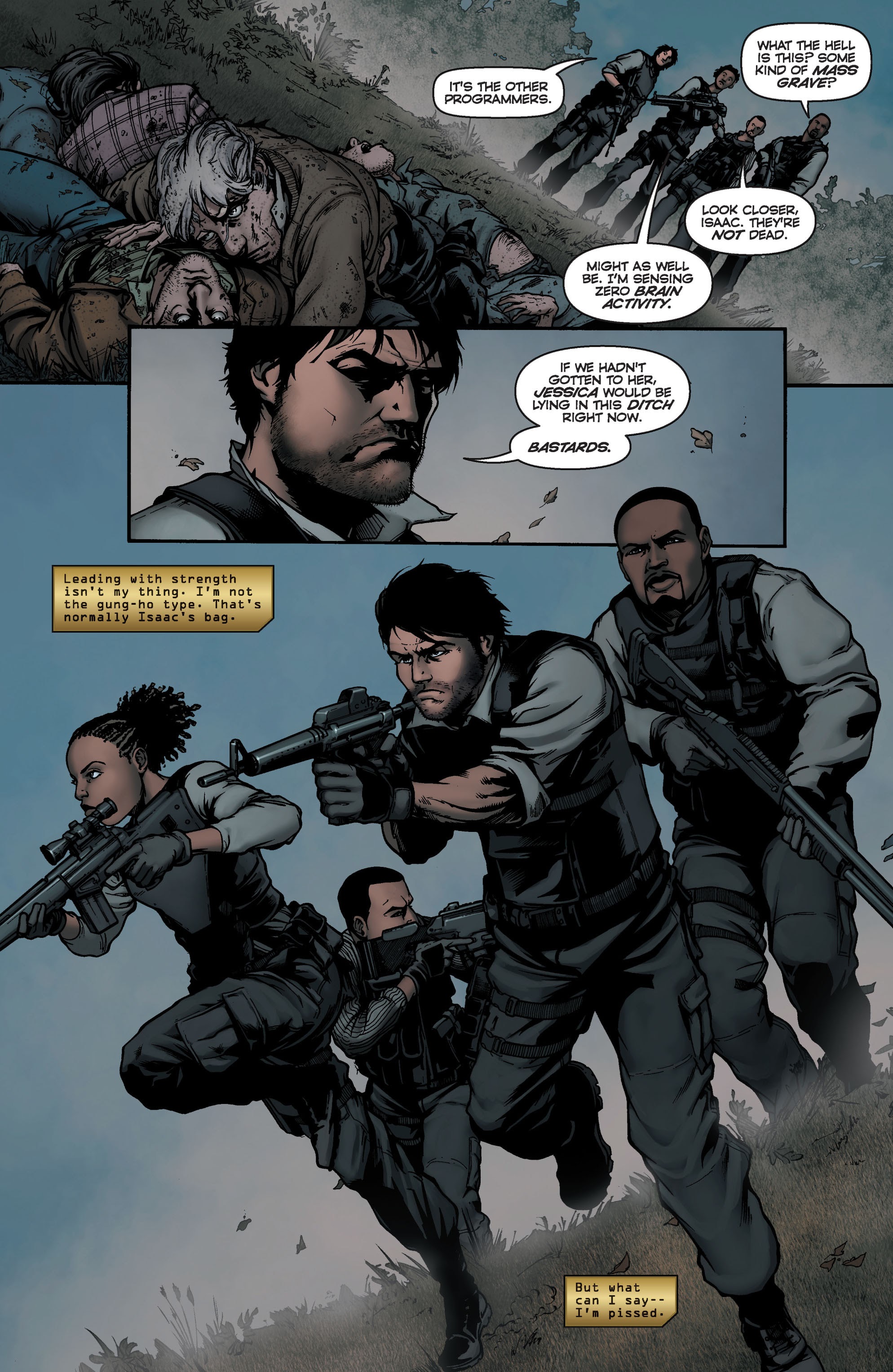 Read online Mindfield comic -  Issue #5 - 19