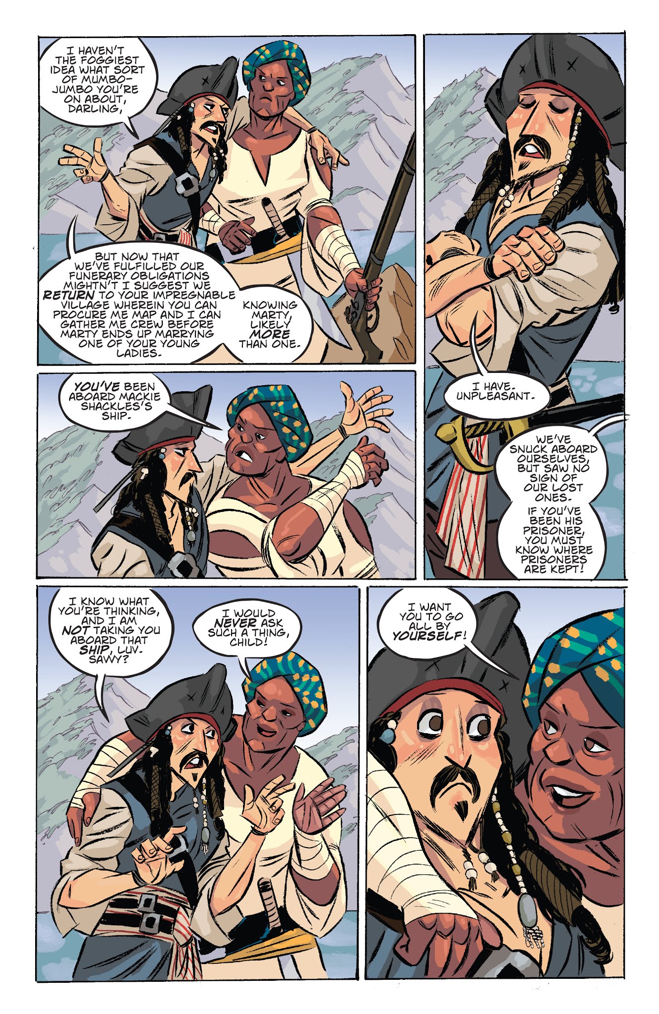 Read online Disney Pirates of the Caribbean comic -  Issue #1 - 13
