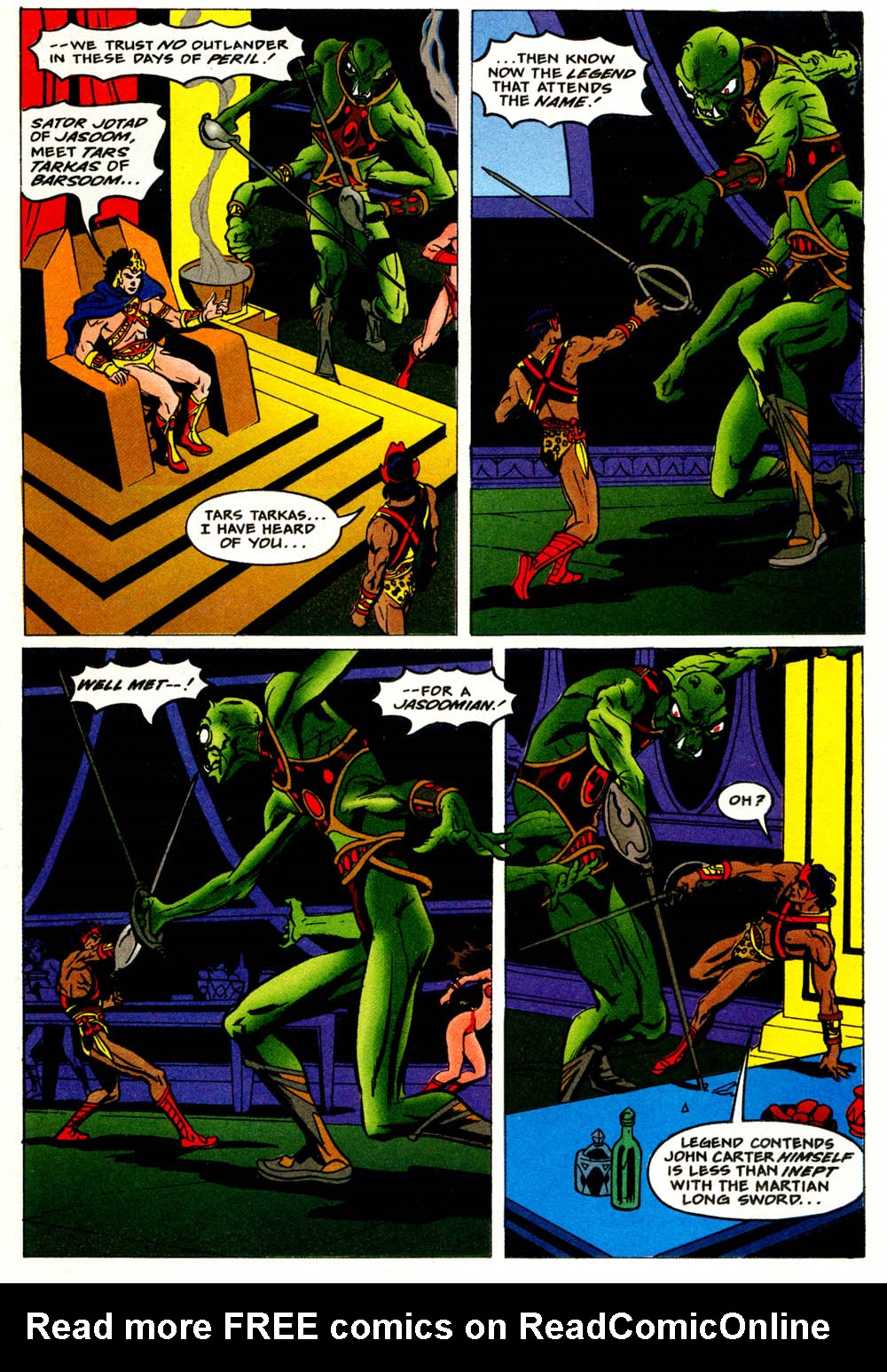 Read online Tarzan/John Carter: Warlords of Mars comic -  Issue #2 - 21