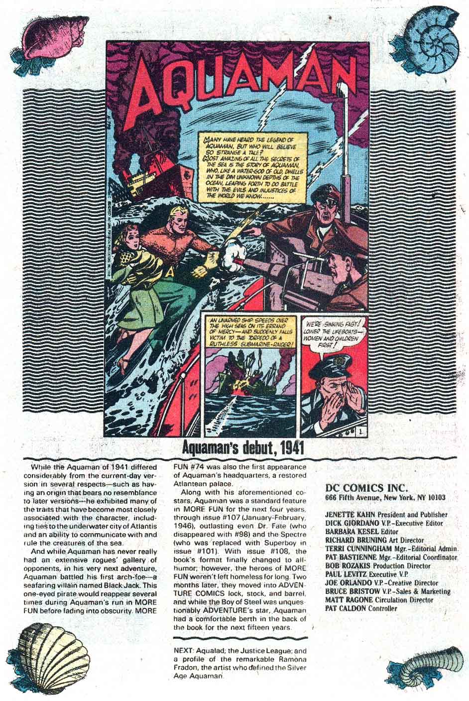 Aquaman (1989) Issue #1 #1 - English 25