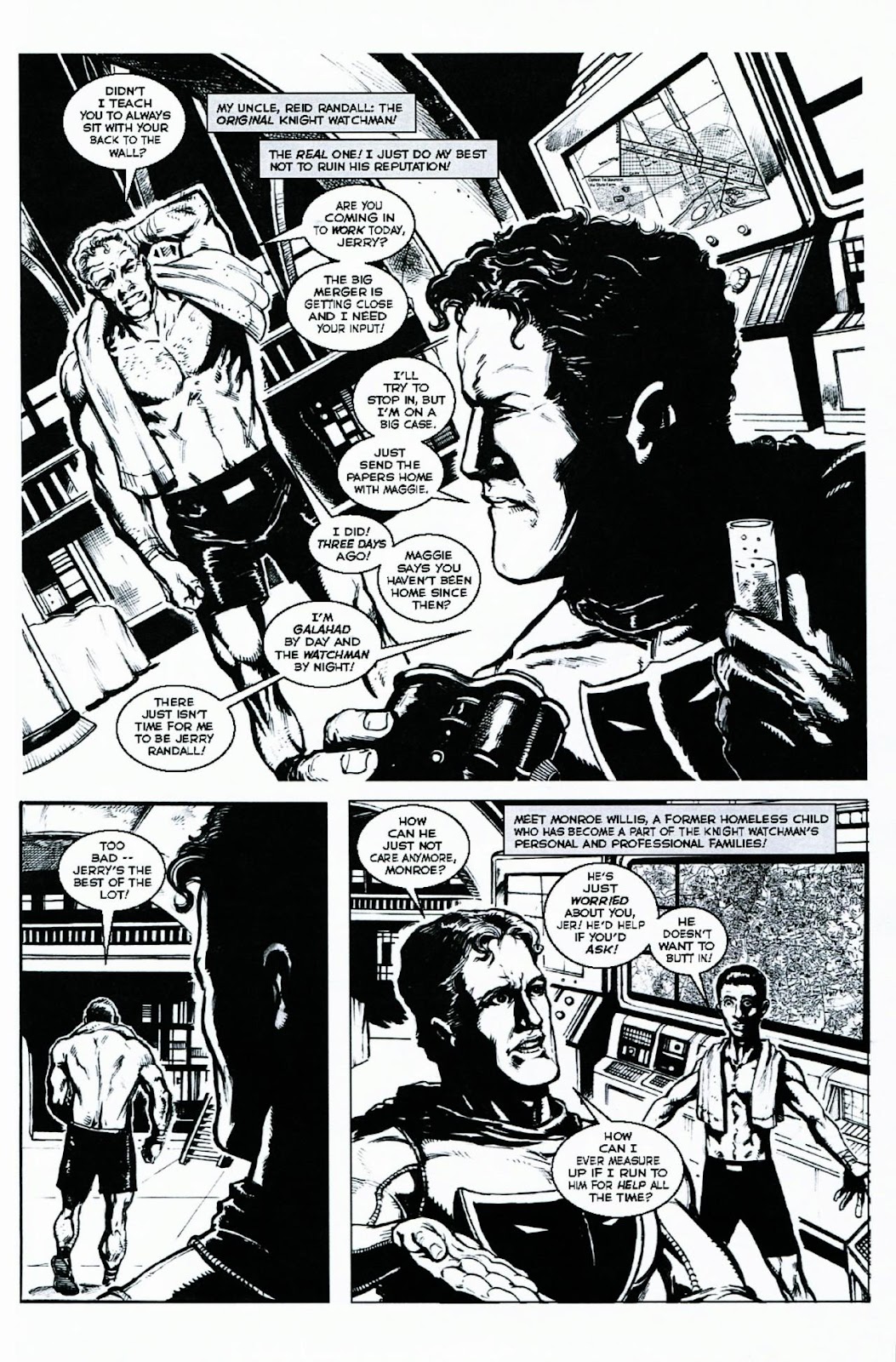 Knight Watchman: Skeletons In The Closet issue Full - Page 10
