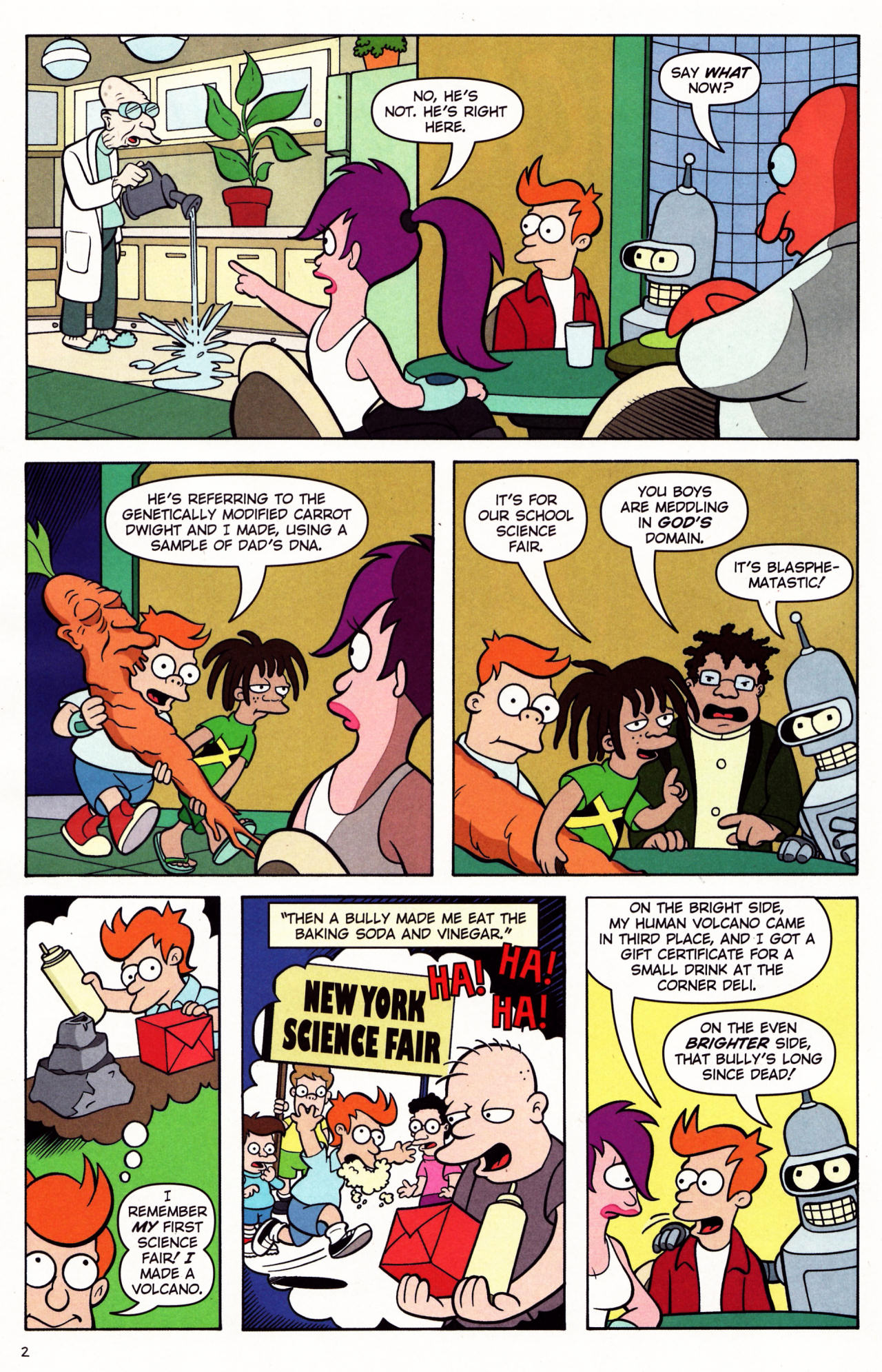 Read online Futurama Comics comic -  Issue #33 - 3