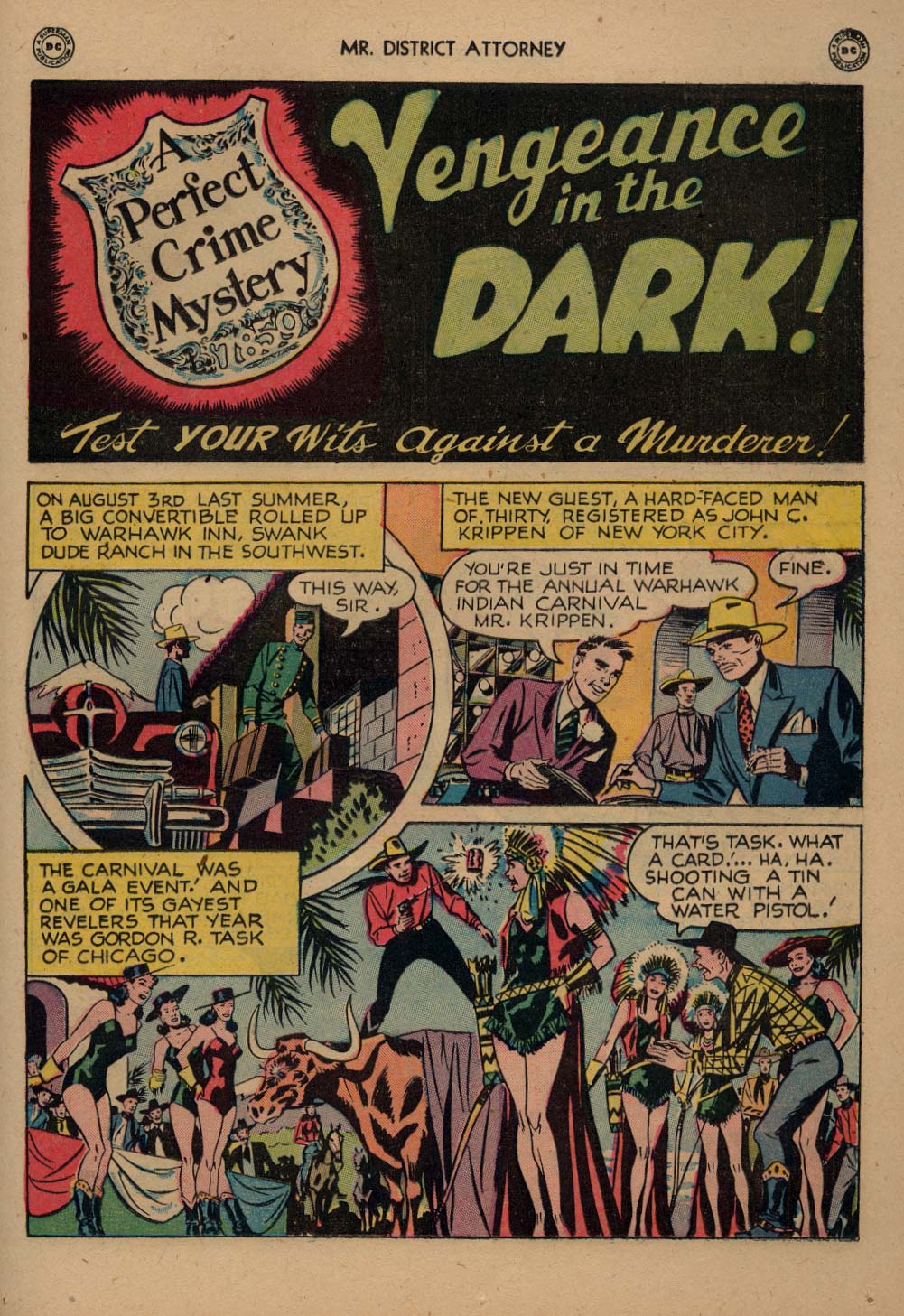 Read online Mr. District Attorney comic -  Issue #9 - 35