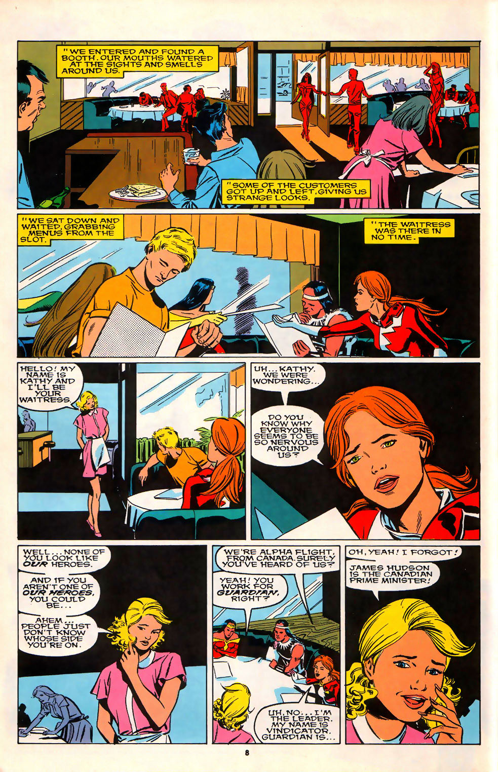 Read online Alpha Flight (1983) comic -  Issue #74 - 7