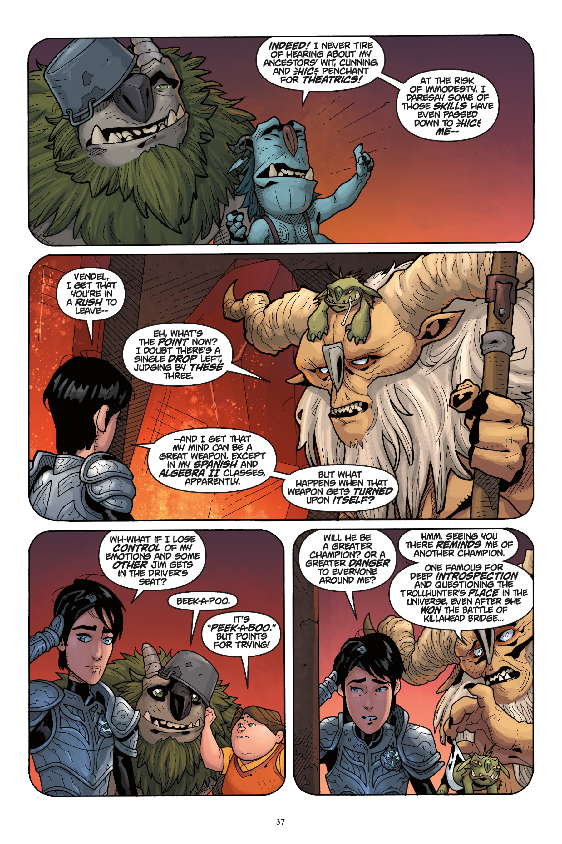 Read online Trollhunters: Tales of Arcadia-The Felled comic -  Issue # TPB - 38
