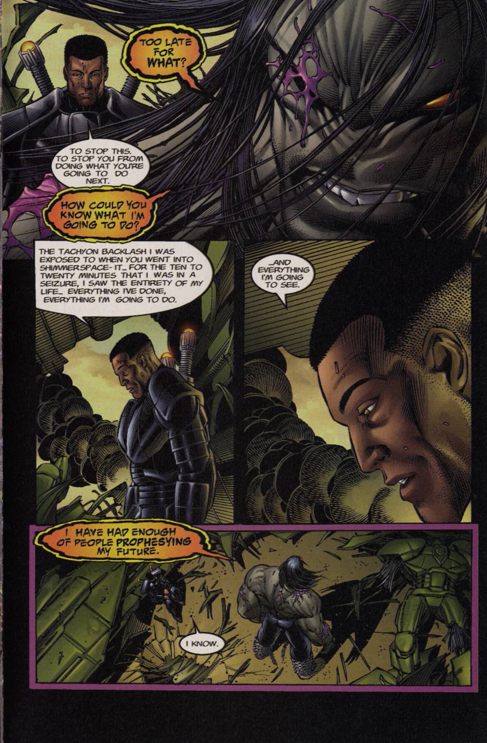 Read online Pitt comic -  Issue #16 - 21