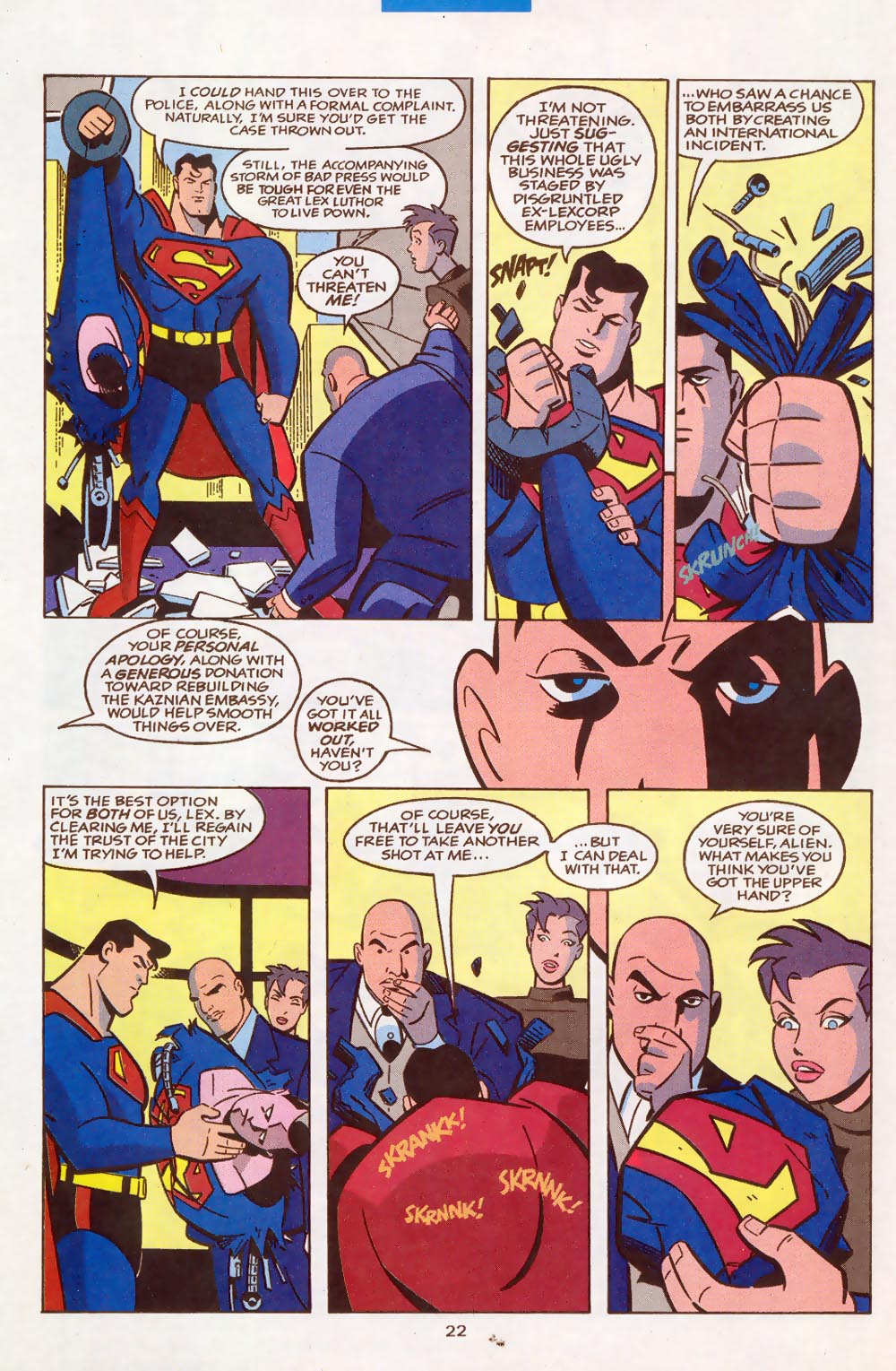 Read online Superman Adventures comic -  Issue #1 - 24