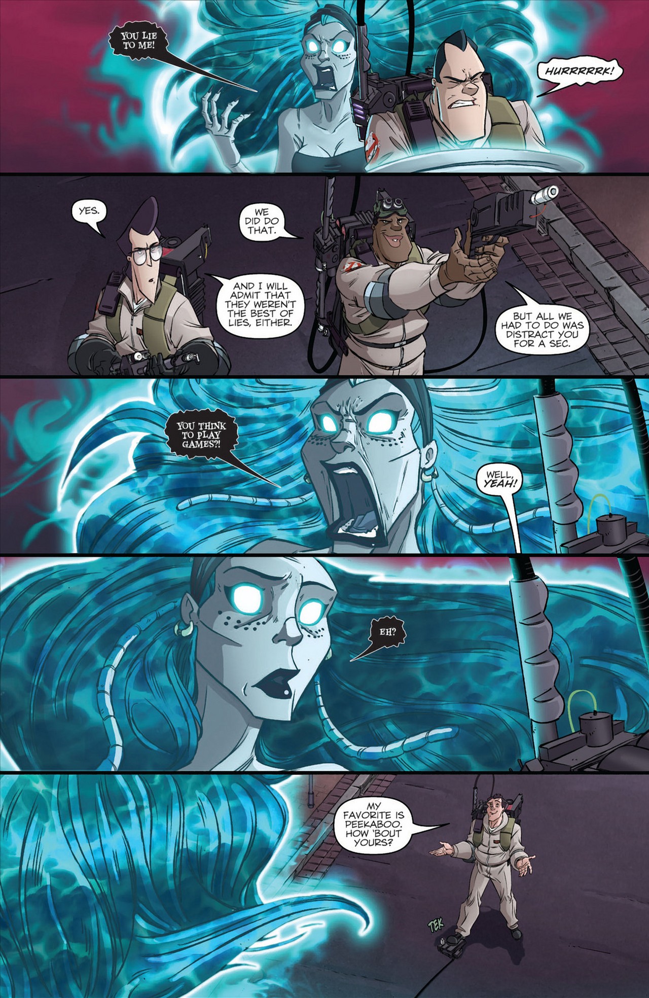 Read online Ghostbusters (2011) comic -  Issue #10 - 20