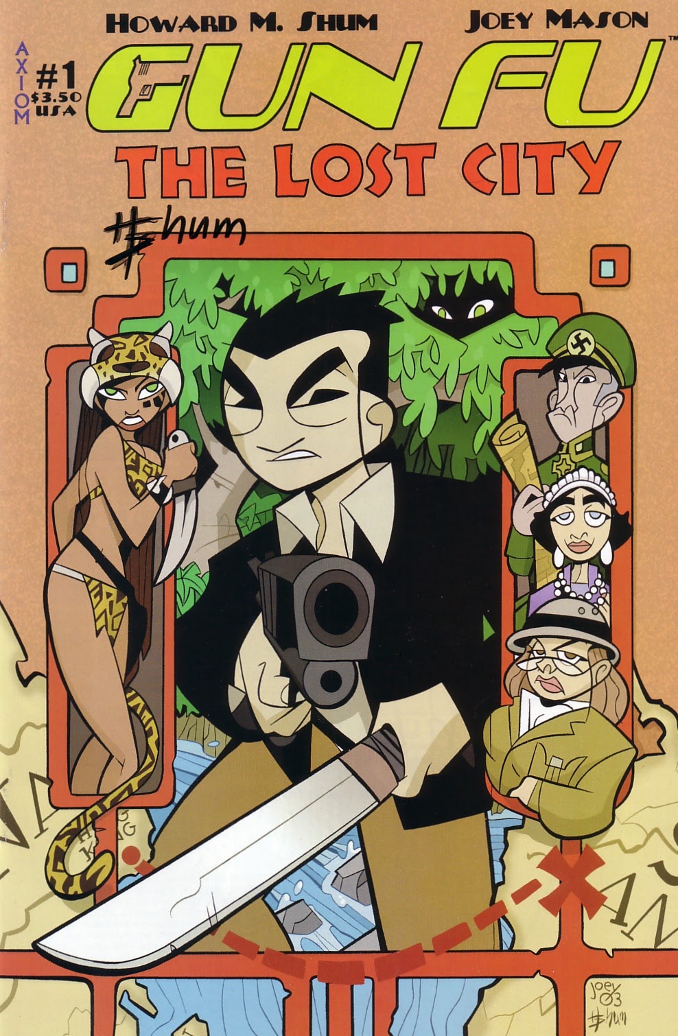 Read online Gun Fu: The Lost City comic -  Issue #1 - 2