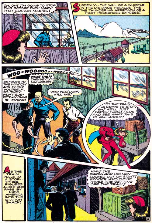 Read online Miss America Comics comic -  Issue #1 - 8