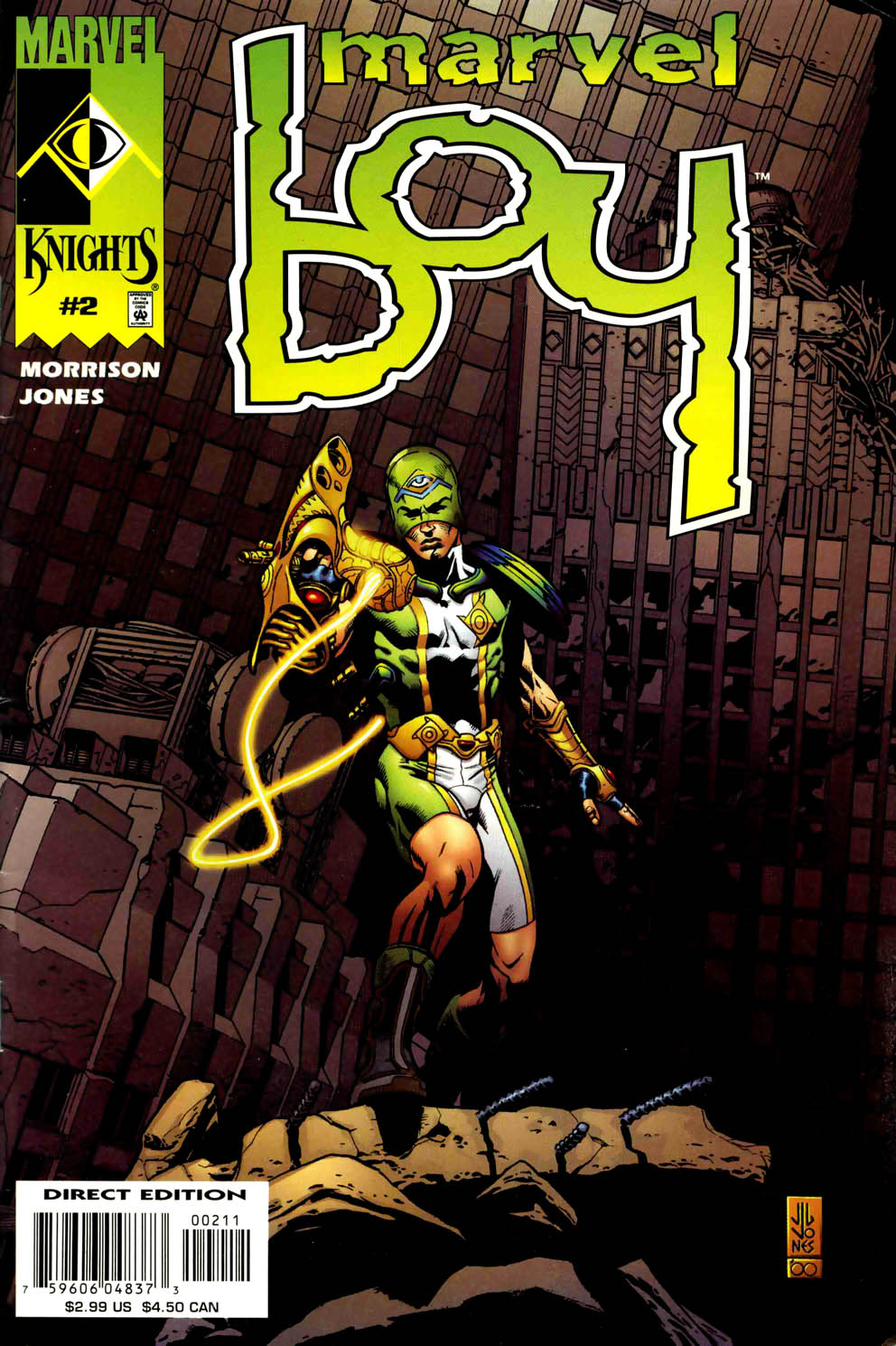 Read online Marvel Boy comic -  Issue #2 - 1