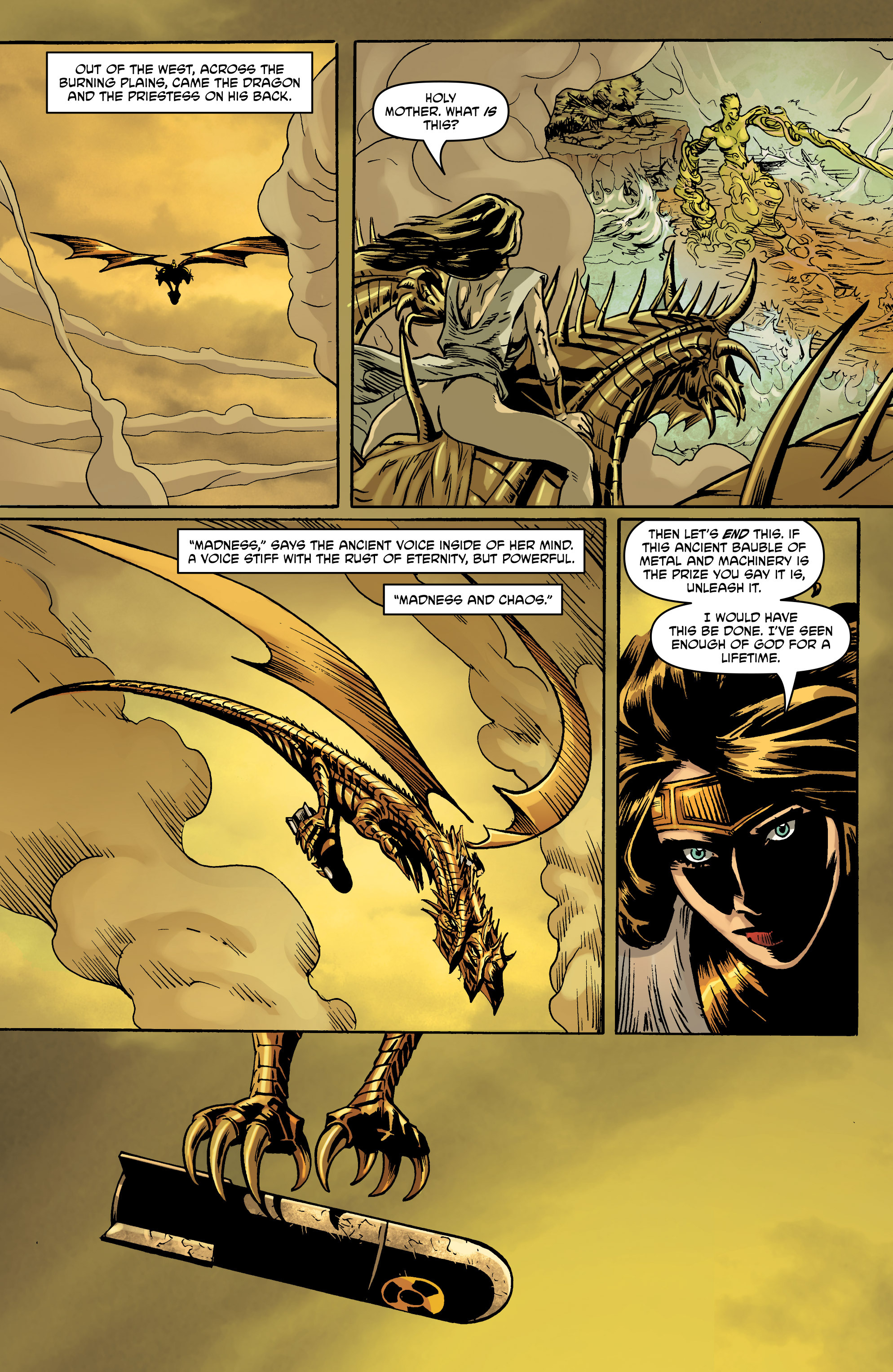 Read online God Is Dead comic -  Issue #12 - 12