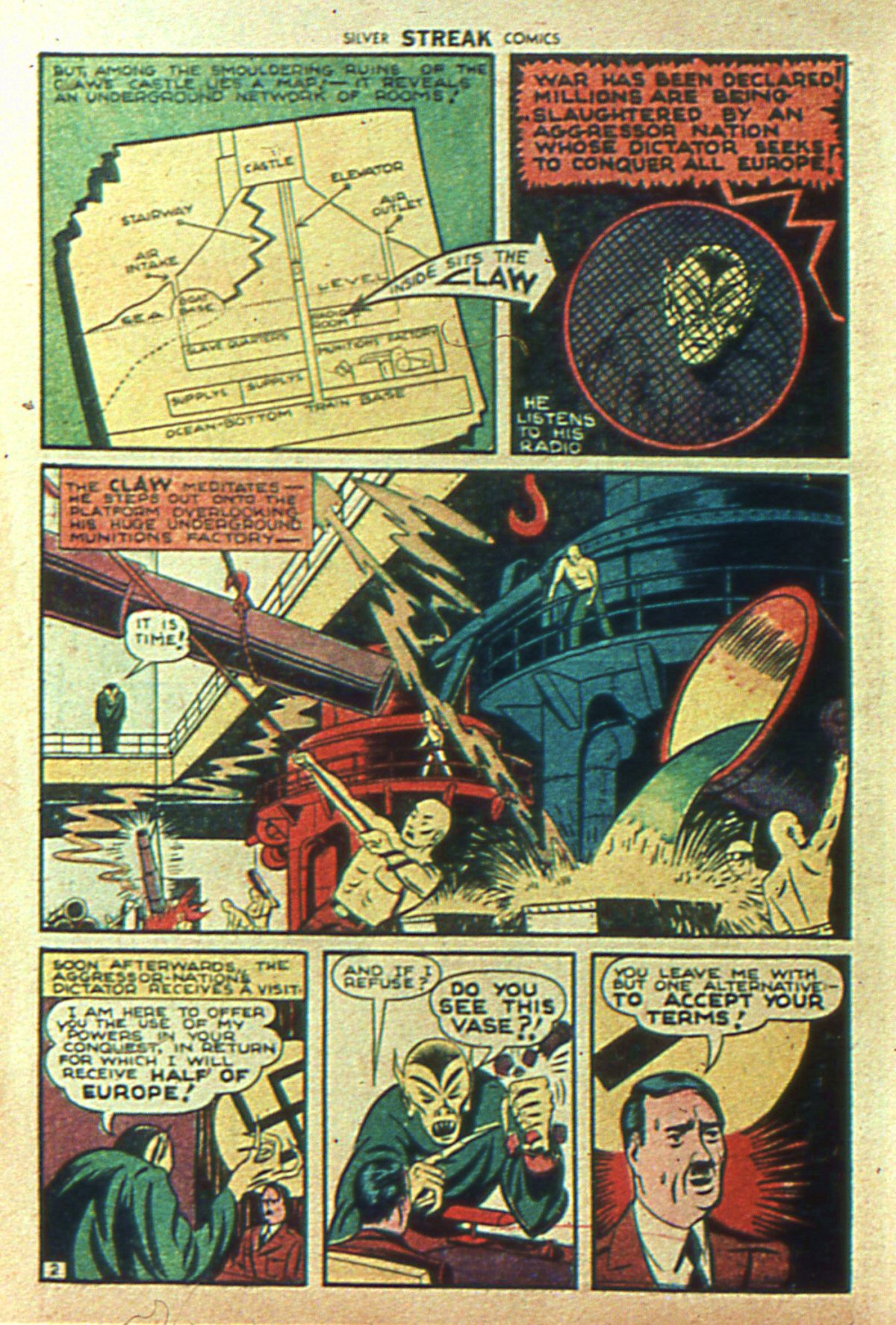 Read online Silver Streak Comics comic -  Issue #2 - 4