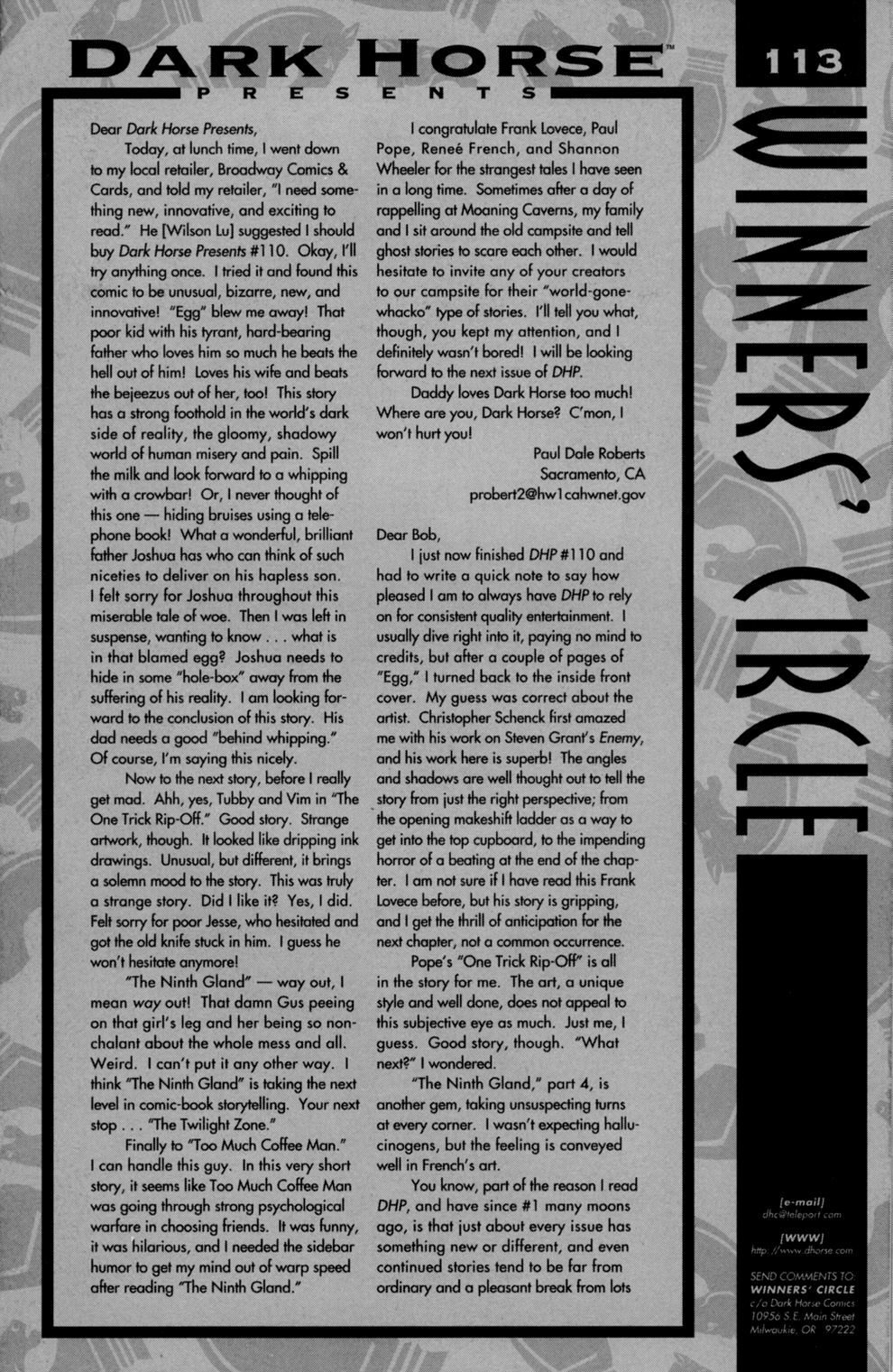 Dark Horse Presents (1986) Issue #113 #118 - English 11