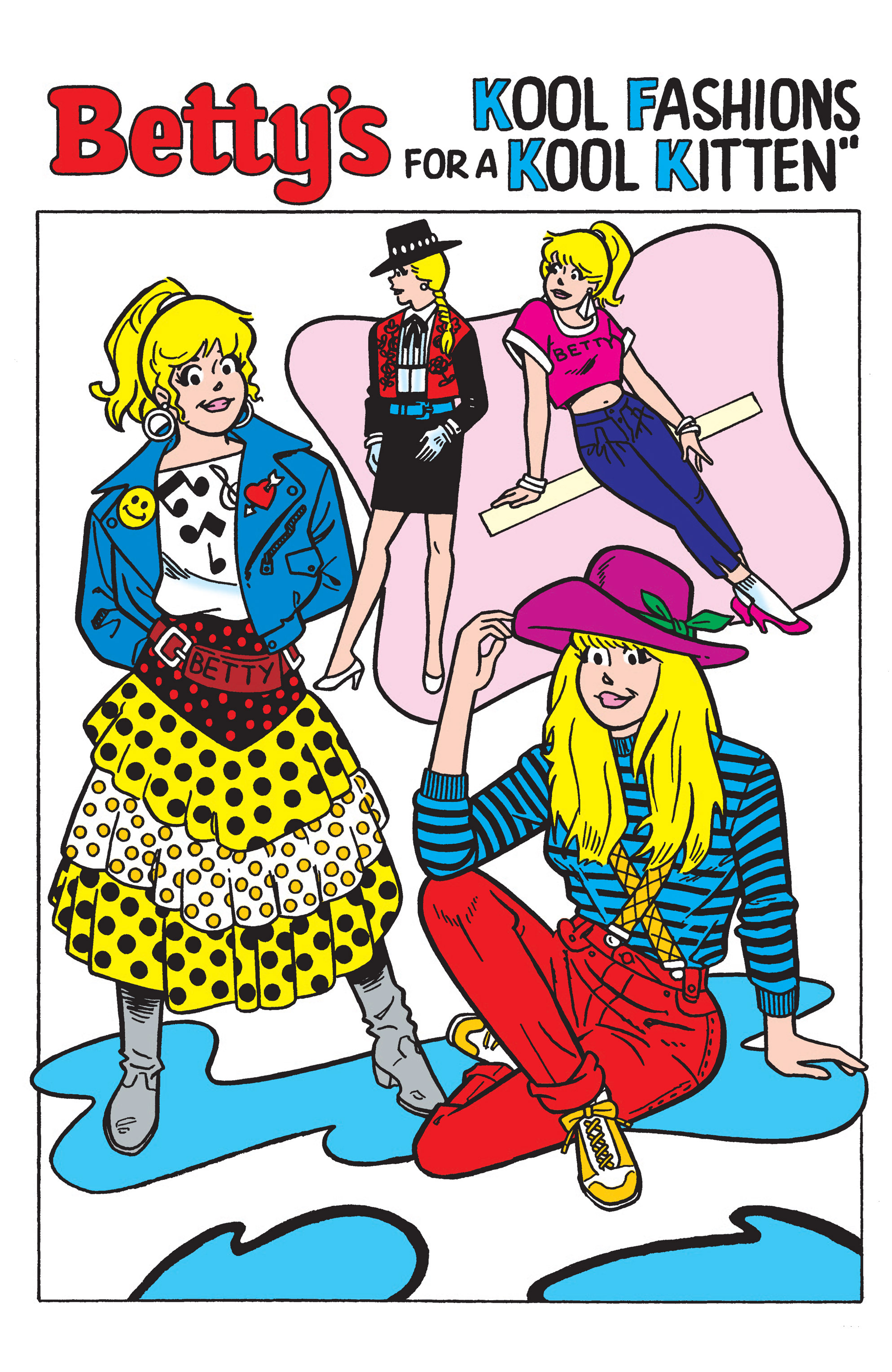 Read online Betty's Cool Fashions comic -  Issue # TPB - 54