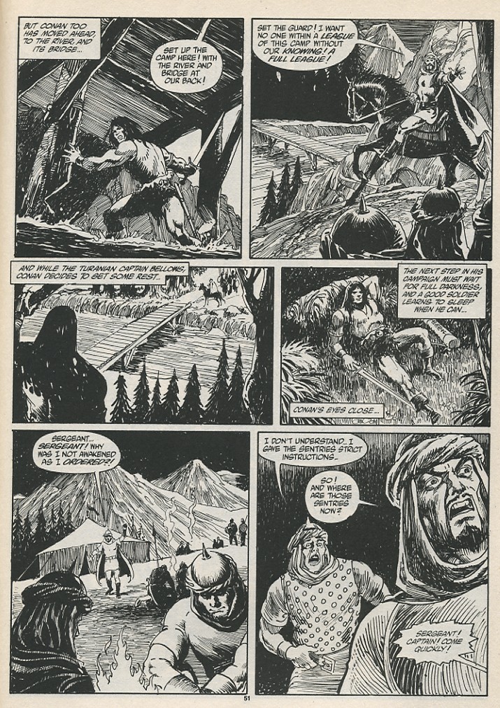 Read online The Savage Sword Of Conan comic -  Issue #189 - 53