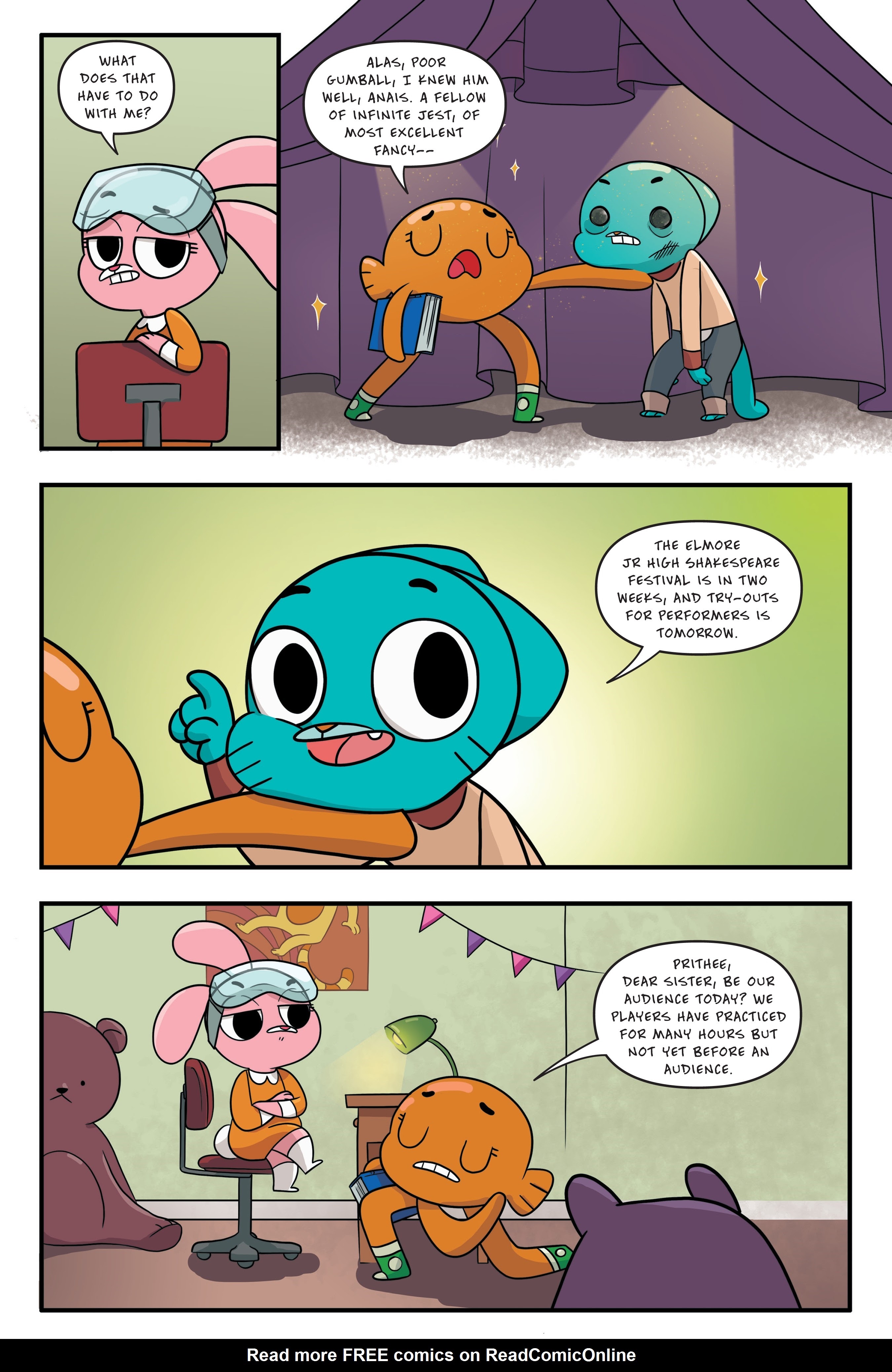 Read online The Amazing World of Gumball: Midsummer Nightmare comic -  Issue # TPB - 11