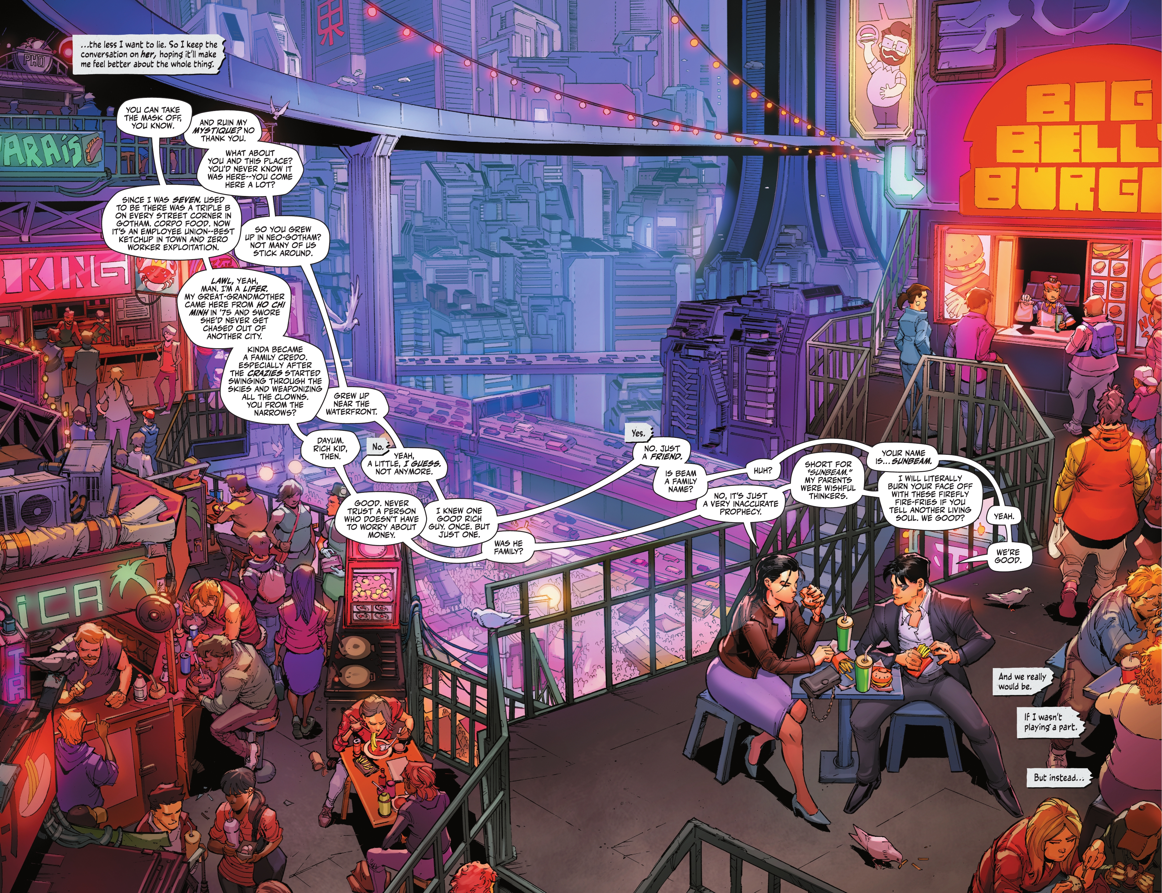 Read online Batman Beyond: Neo-Year comic -  Issue #3 - 16