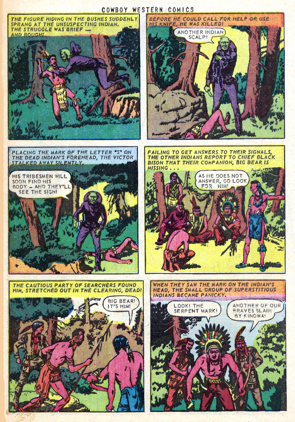 Read online Cowboy Western Comics (1948) comic -  Issue #39 - 29