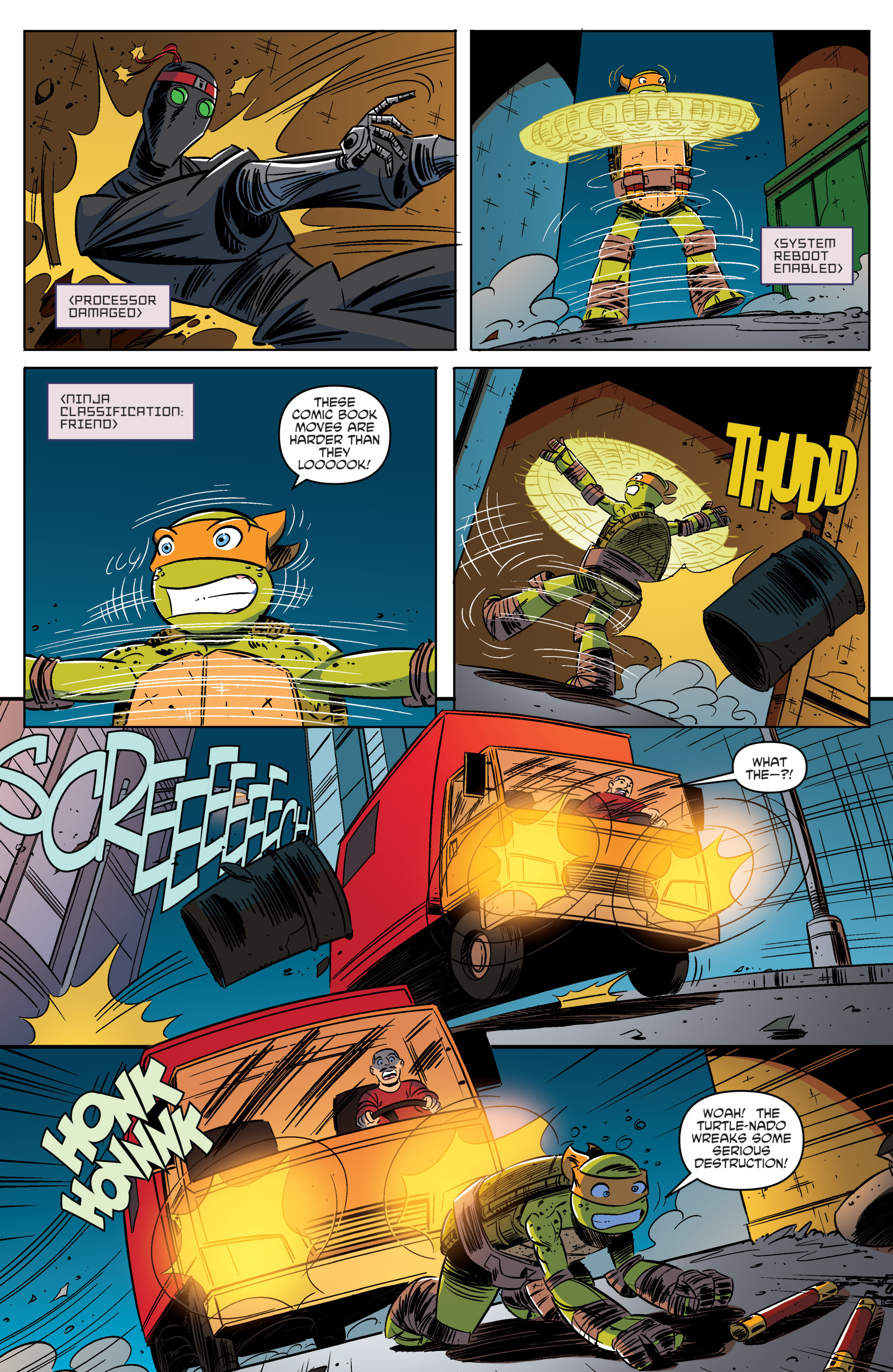 Read online Teenage Mutant Ninja Turtles New Animated Adventures comic -  Issue #11 - 4