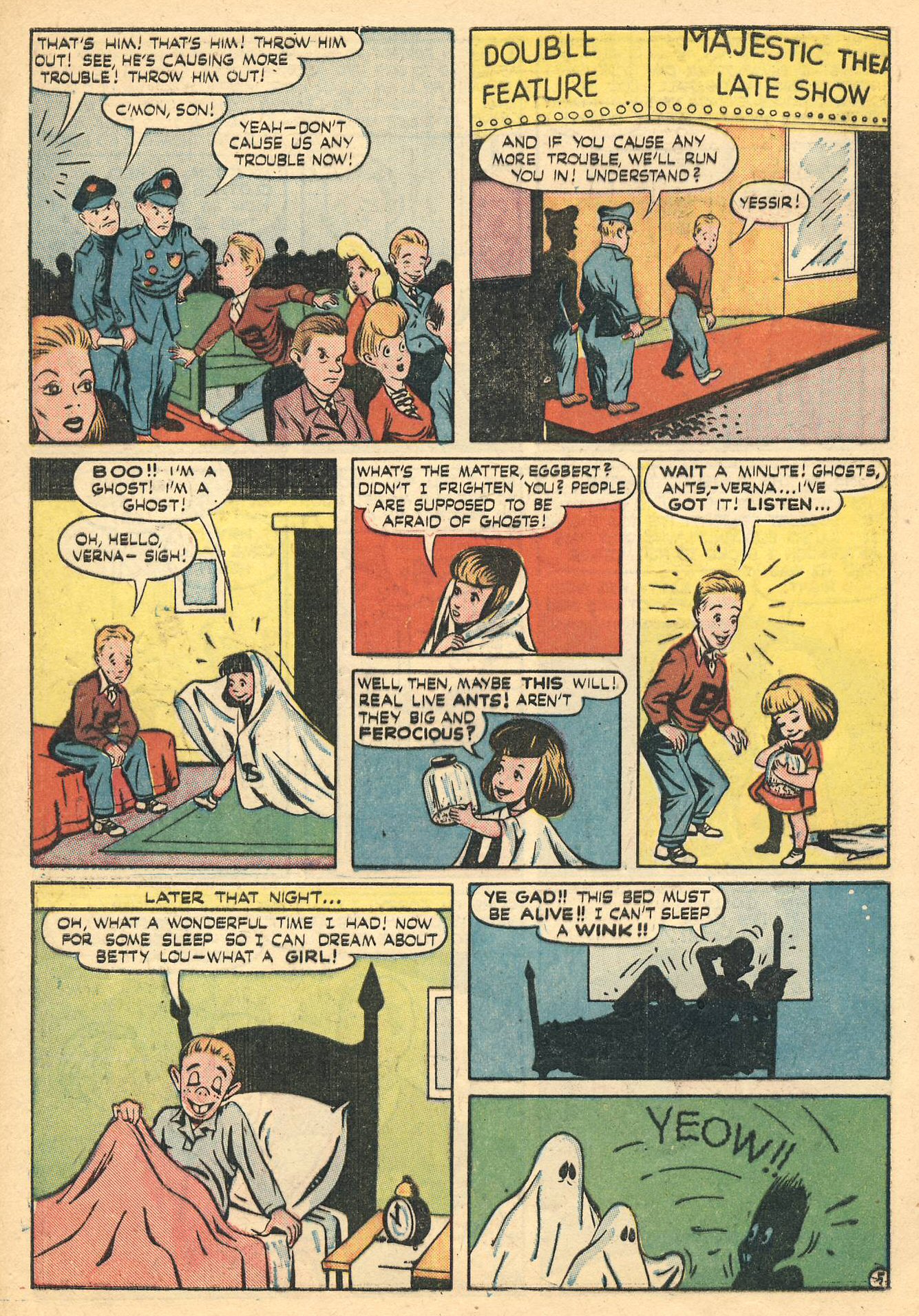 Read online Daredevil (1941) comic -  Issue #34 - 42