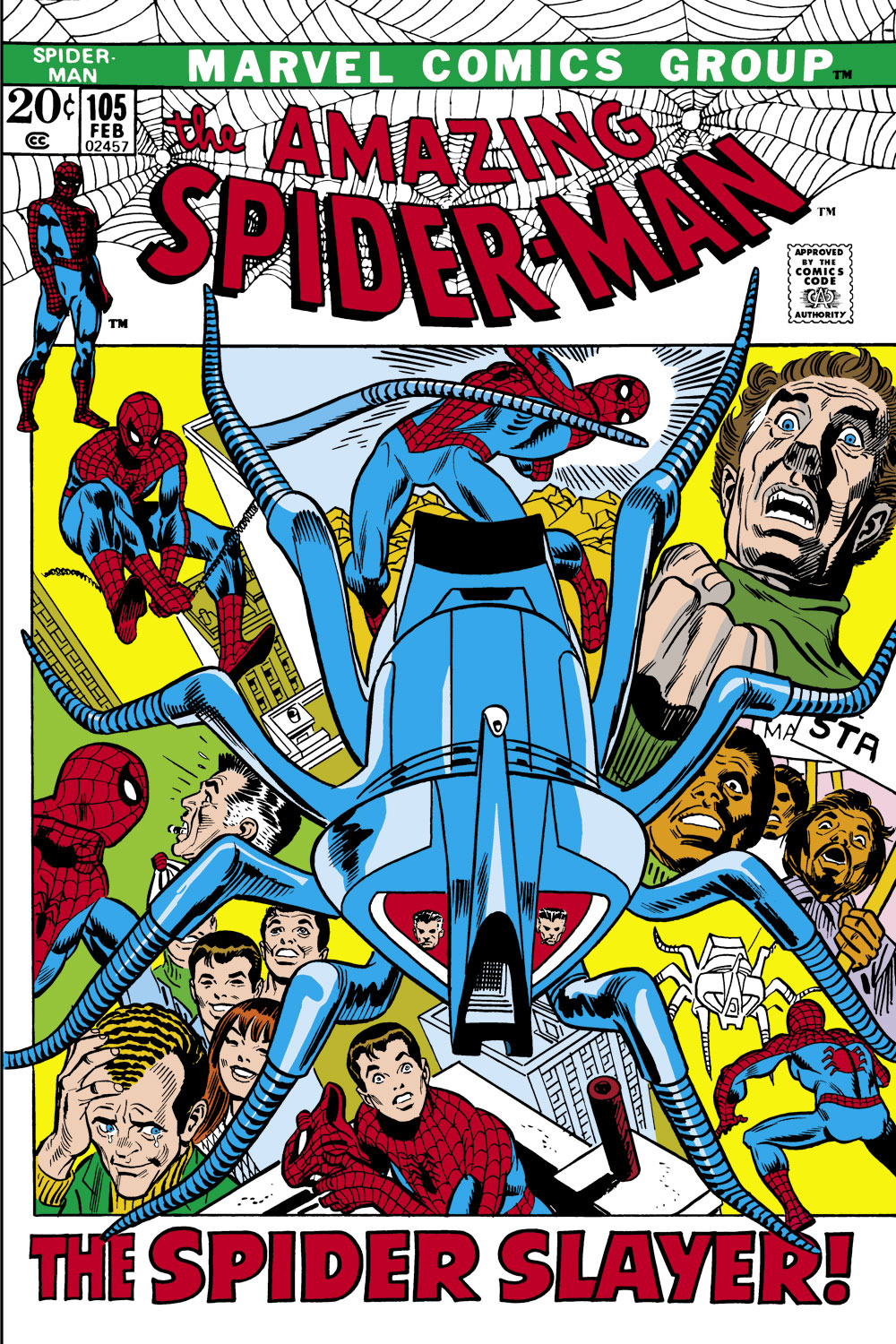 Read online The Amazing Spider-Man (1963) comic -  Issue #105 - 1