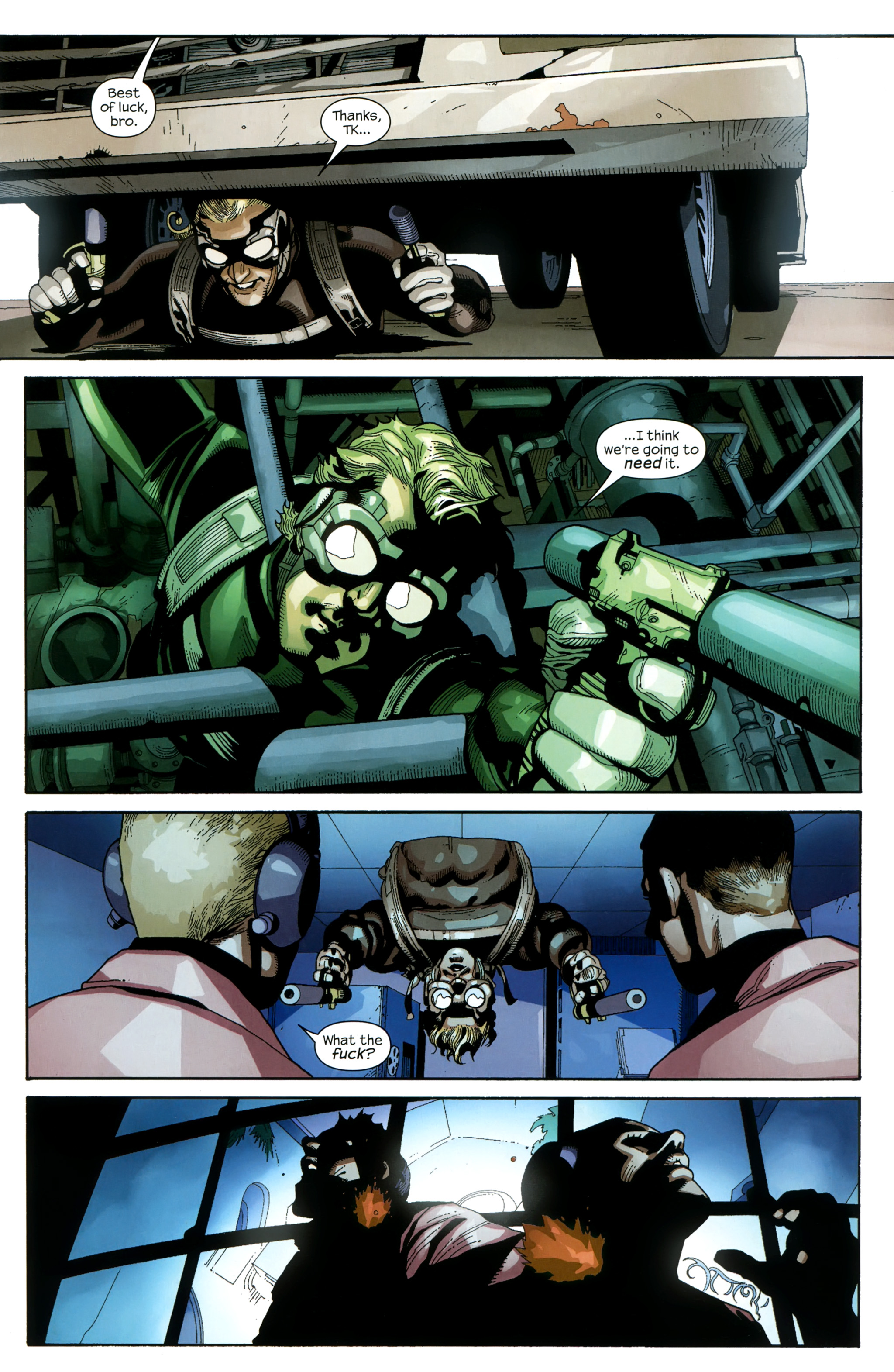 Read online Supercrooks comic -  Issue #3 - 21
