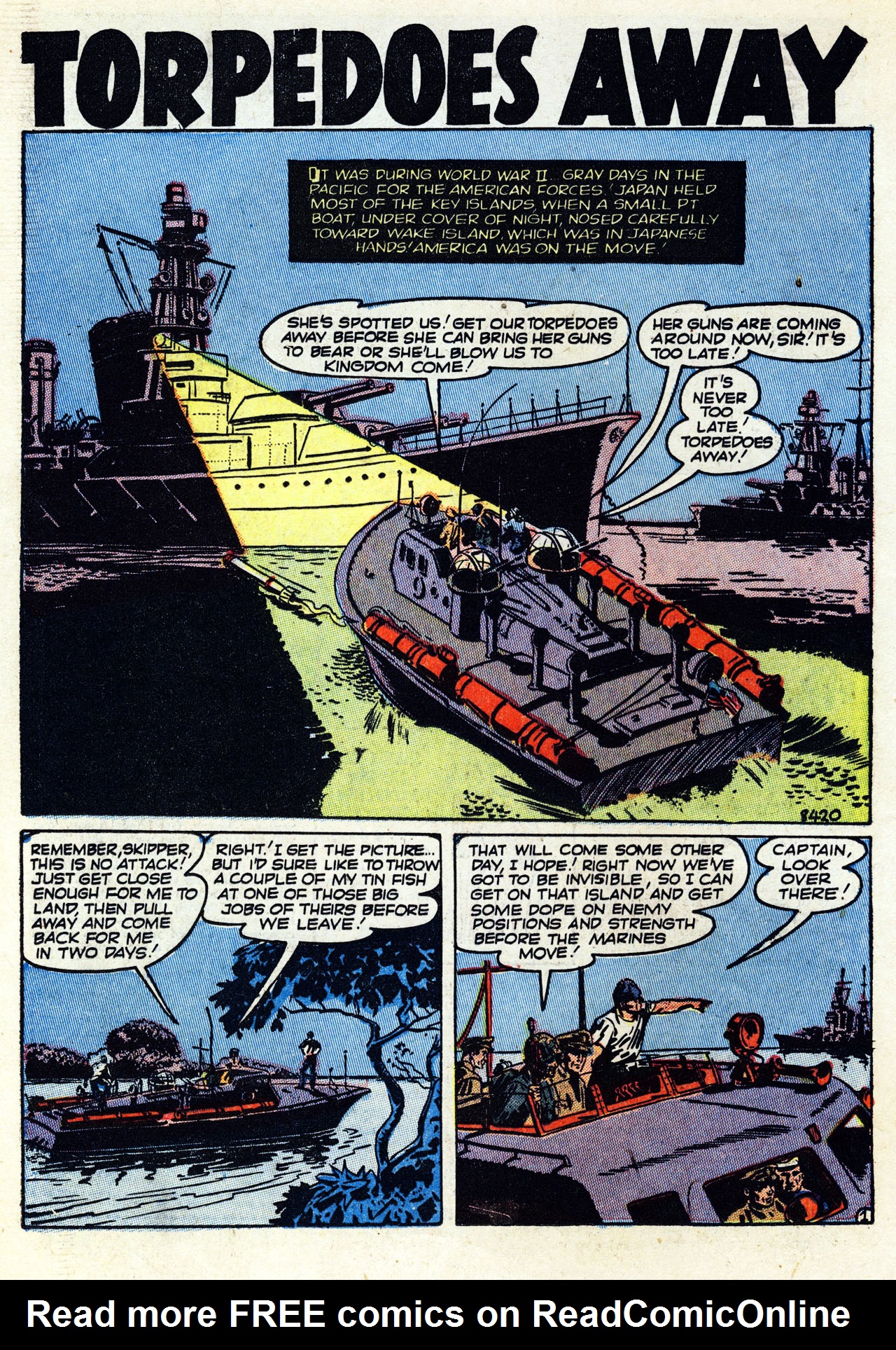 Read online War Comics comic -  Issue #24 - 18