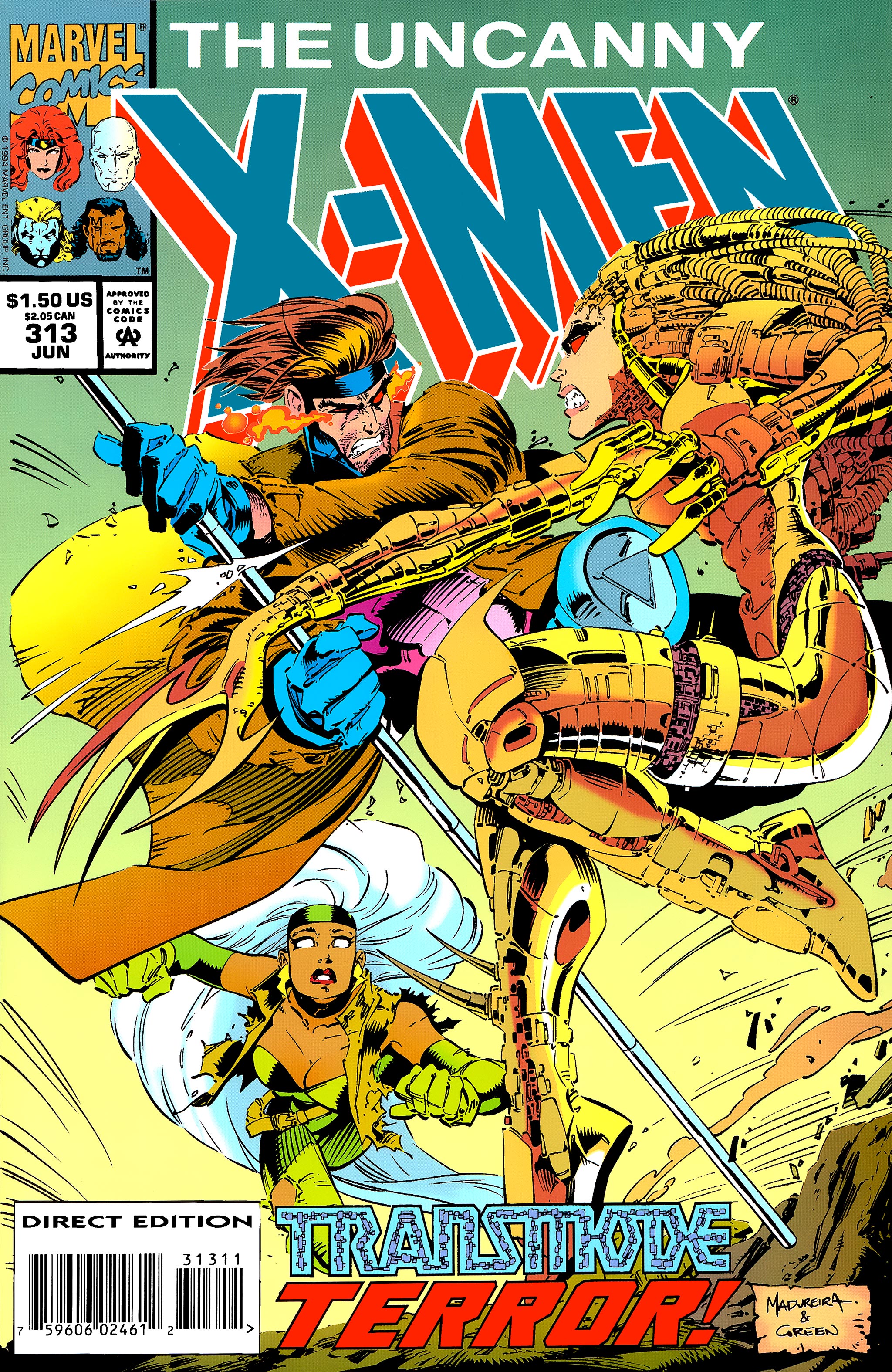 Read online Uncanny X-Men (1963) comic -  Issue #313 - 1