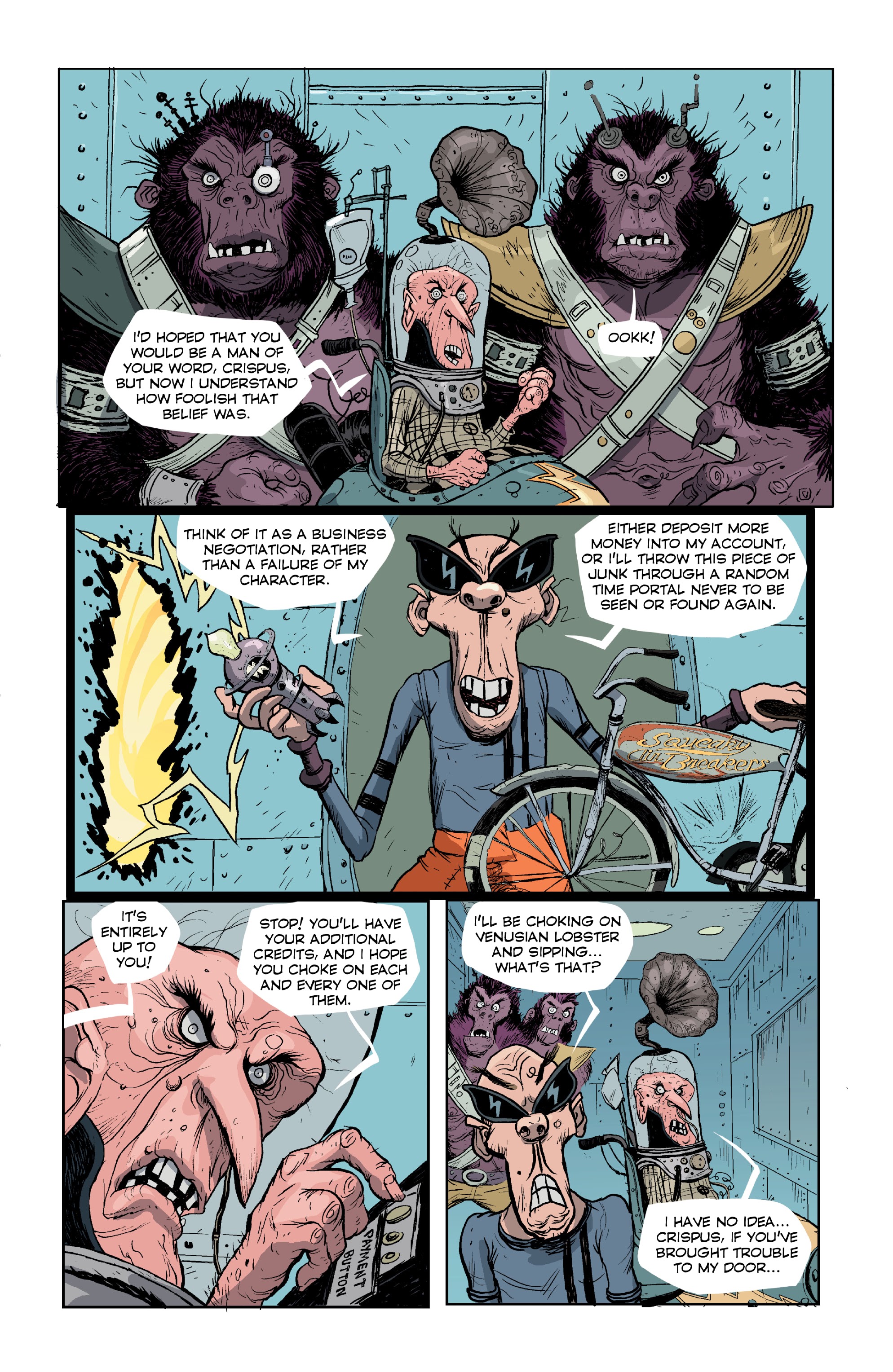 Read online The Unholy Bastards vs. the Future! comic -  Issue # Full - 19