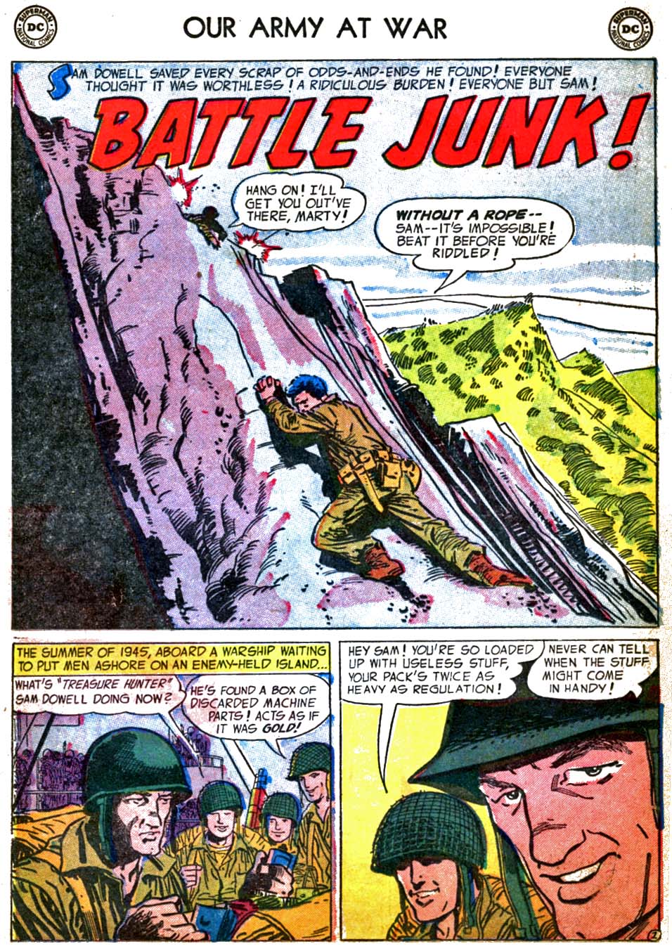 Read online Our Army at War (1952) comic -  Issue #25 - 11