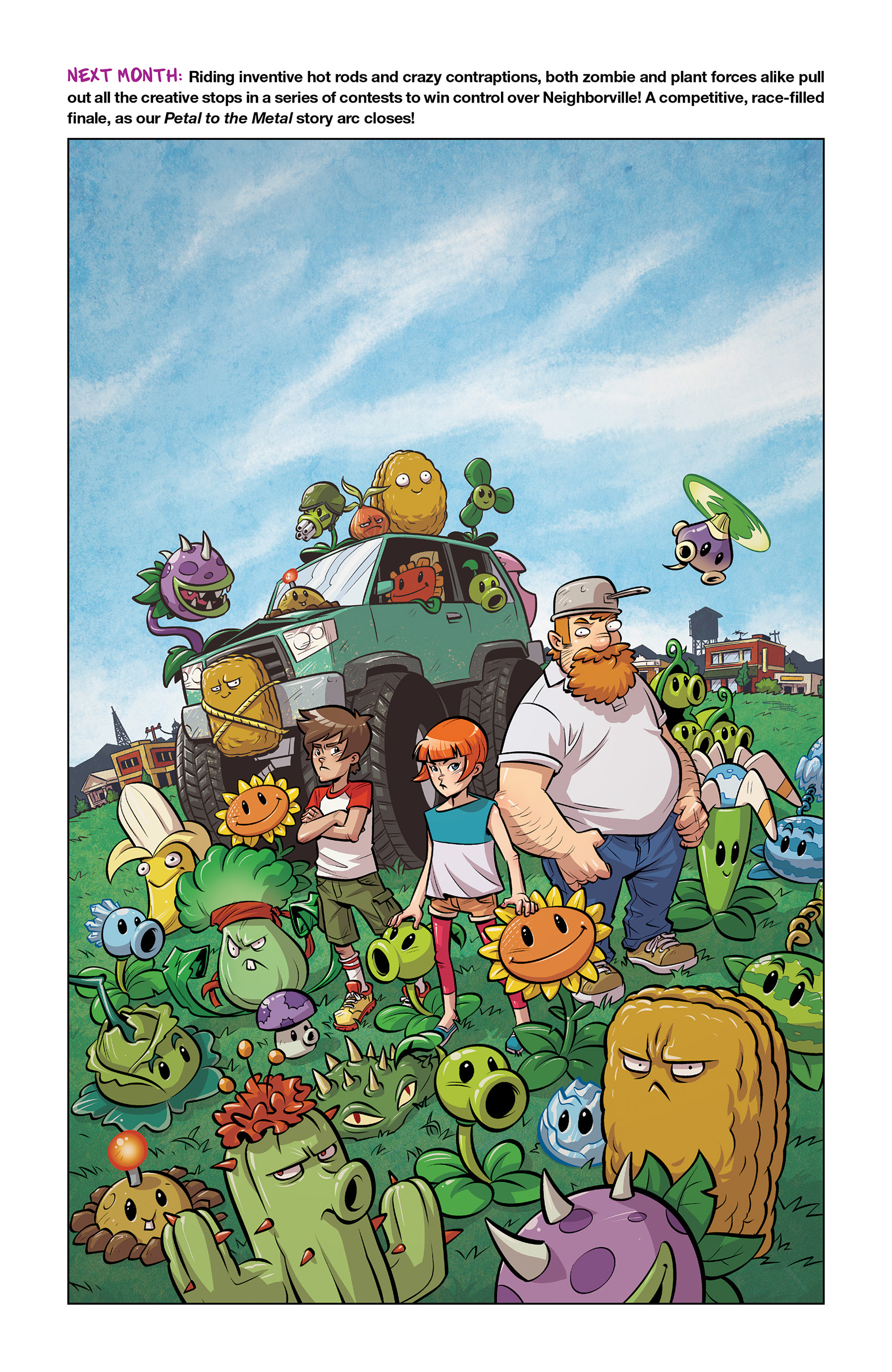 Read online Plants vs. Zombies: Petal to the Metal comic -  Issue #8 - 28