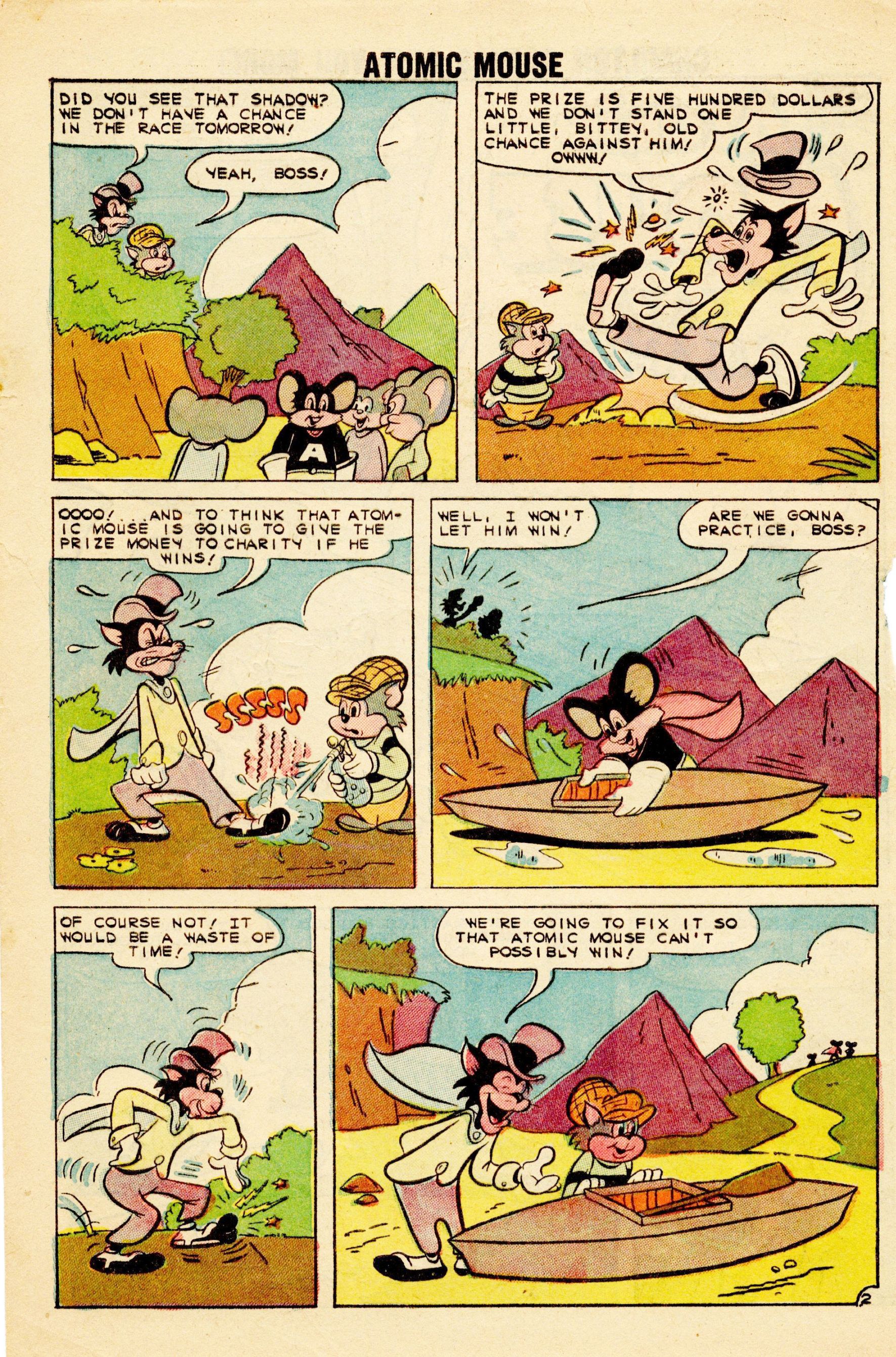 Read online Atomic Mouse comic -  Issue #34 - 4
