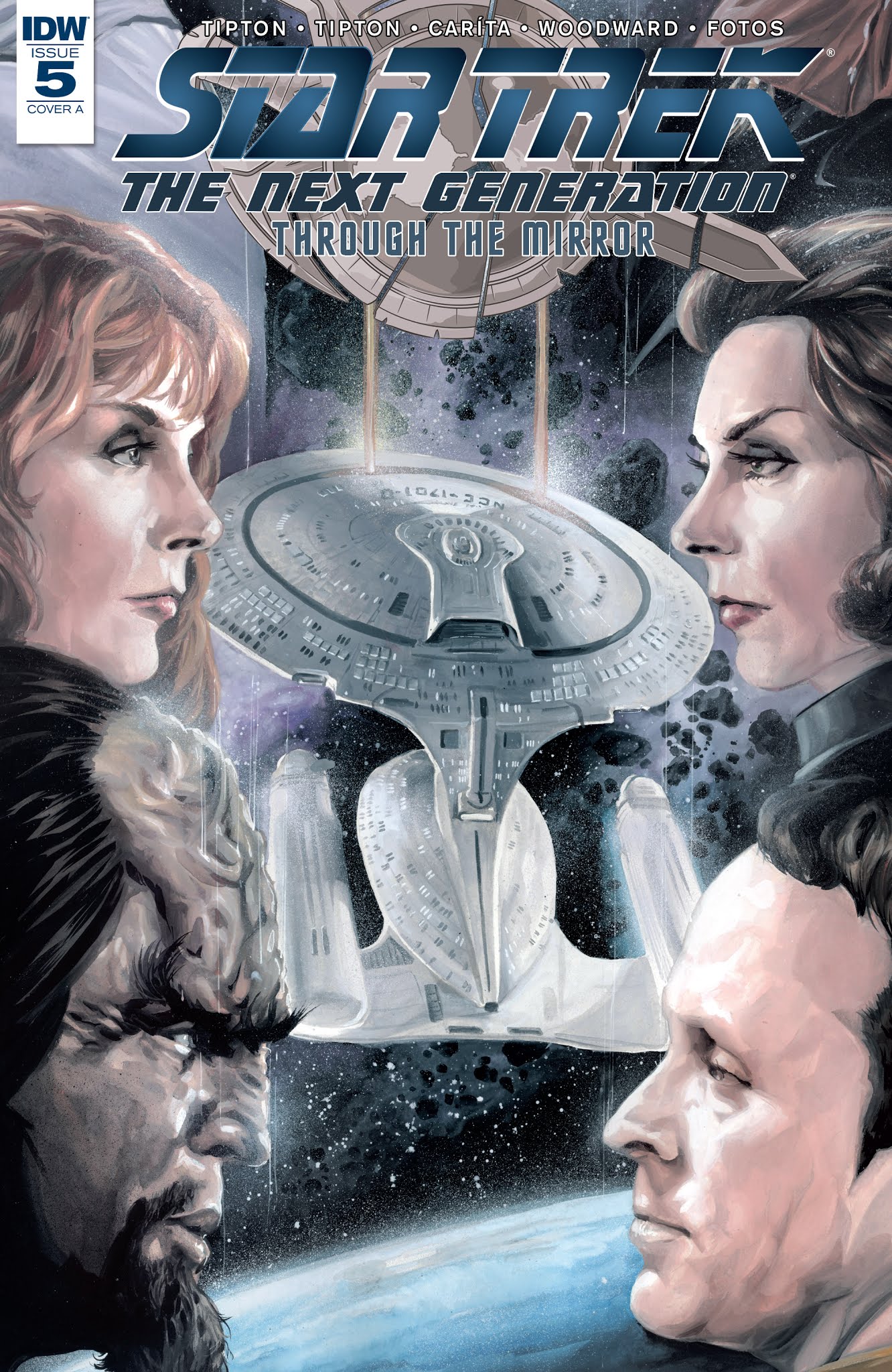 Read online Star Trek: The Next Generation: Through the Mirror comic -  Issue #5 - 1