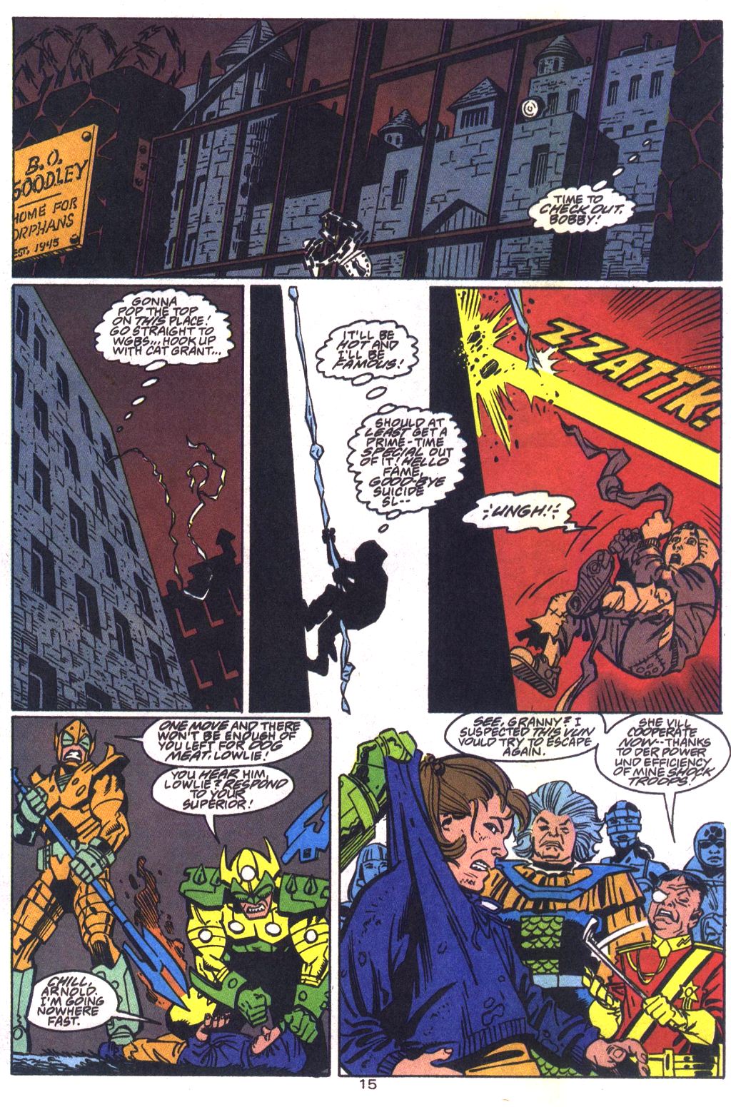 Read online Guardians of Metropolis comic -  Issue #1 - 16
