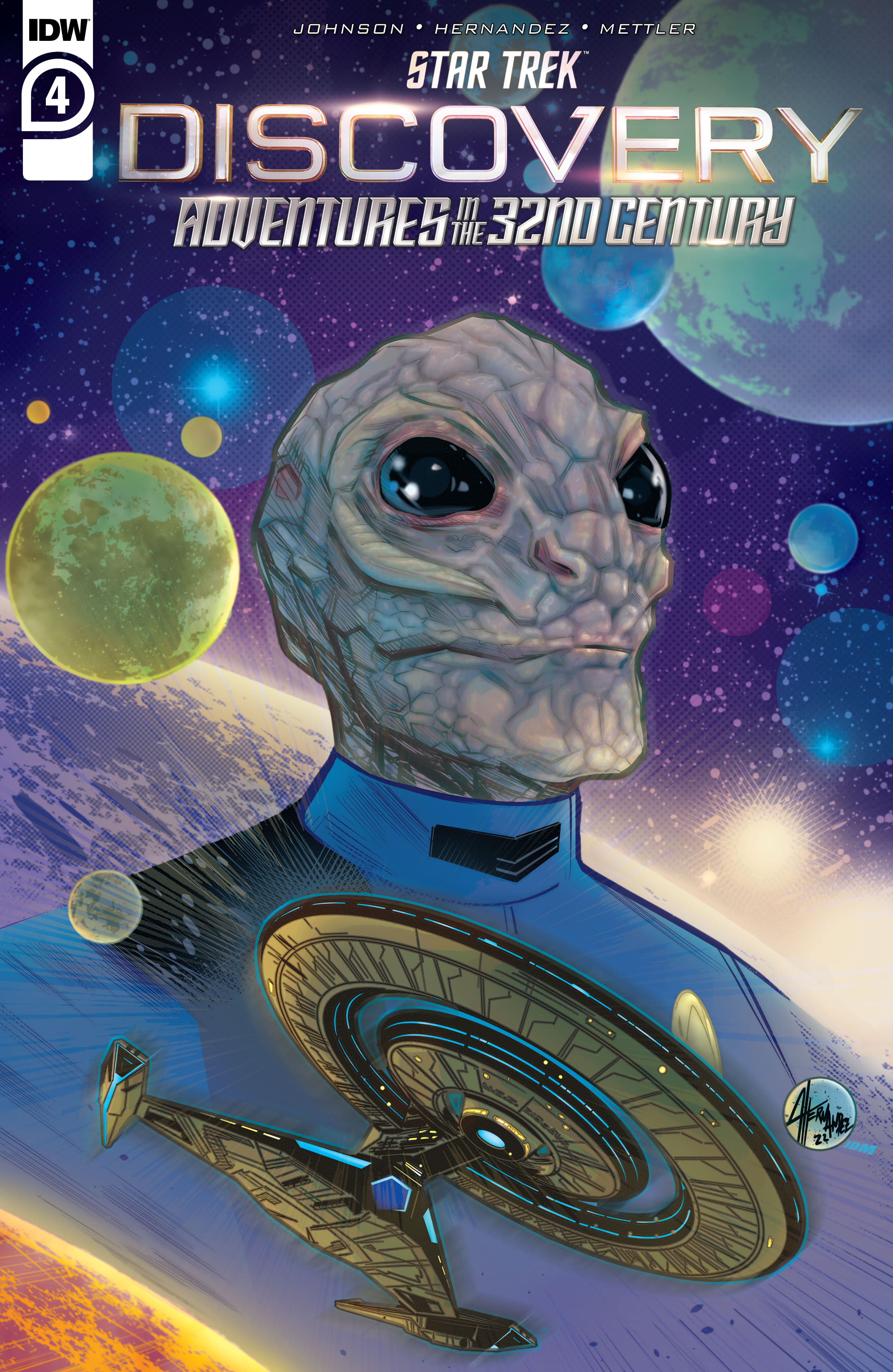 Read online Star Trek: Discovery - Adventures in the 32nd Century comic -  Issue #4 - 1