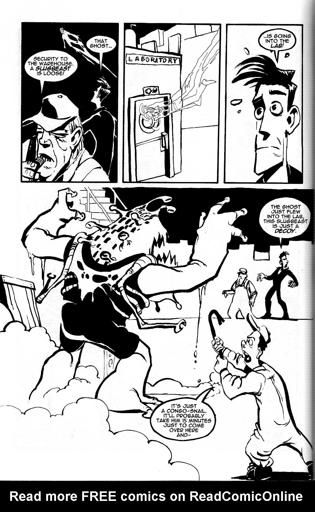 Read online Creature Tech comic -  Issue # TPB - 33